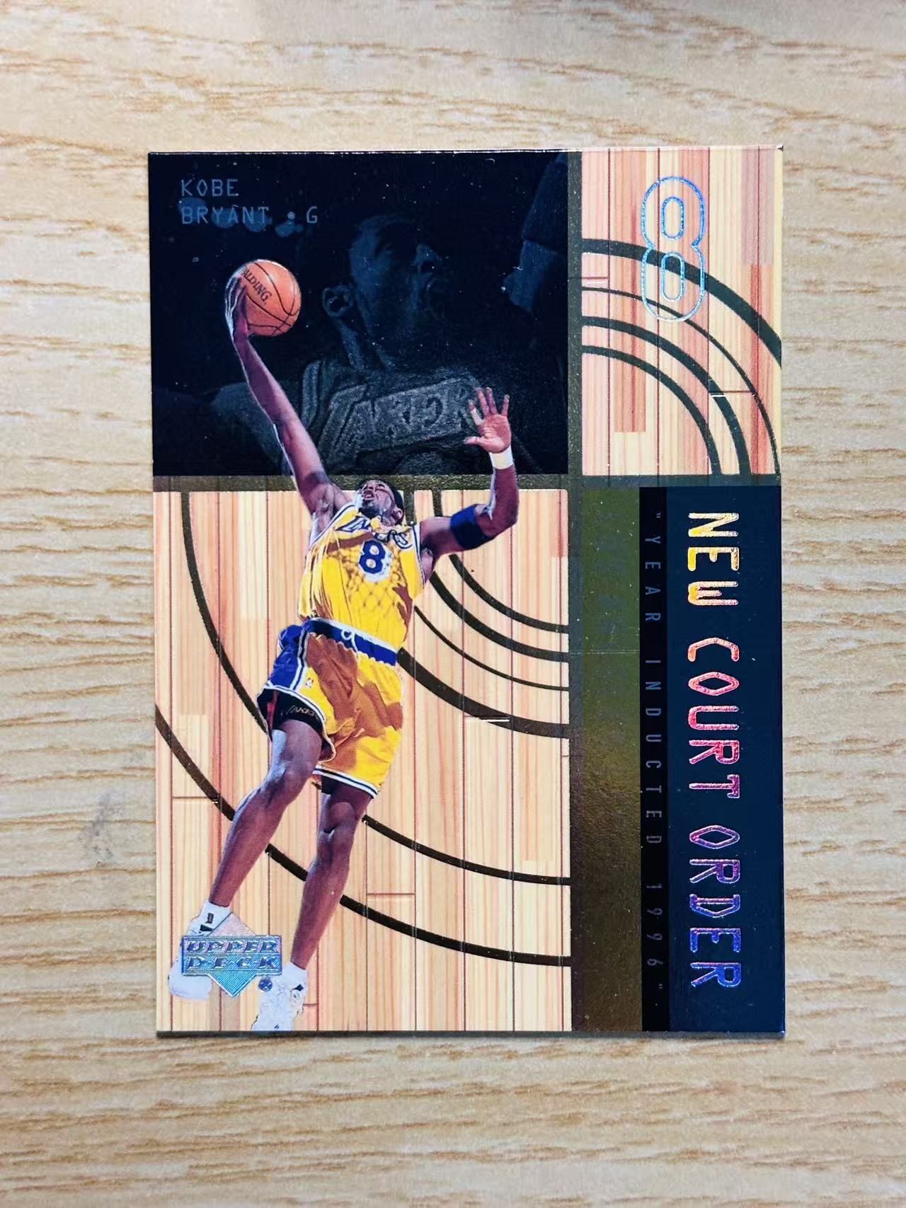 1999 Upper Deck Hardcourt Kobe Bryant 嘿嘿代卖 UD 科比 布莱恩特 木纹 地板 老大 黑曼巴 湖人 老卡 老特 实卡精美 收藏必备