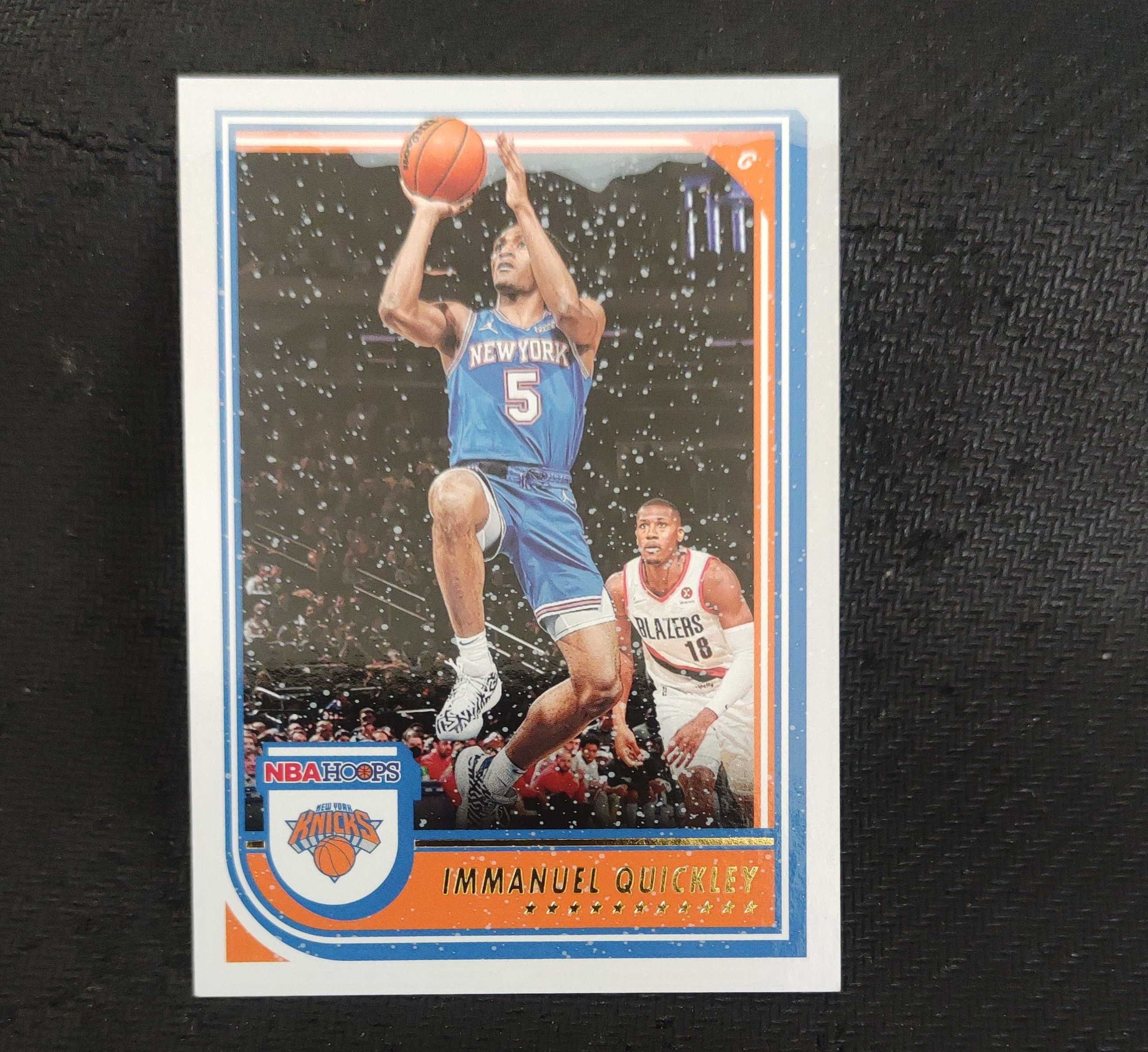 2022-23 Panini NBA Hoops Immanuel Quickley 奎克利 尼克斯队 no.28 凑套必备 可累计 接代卖