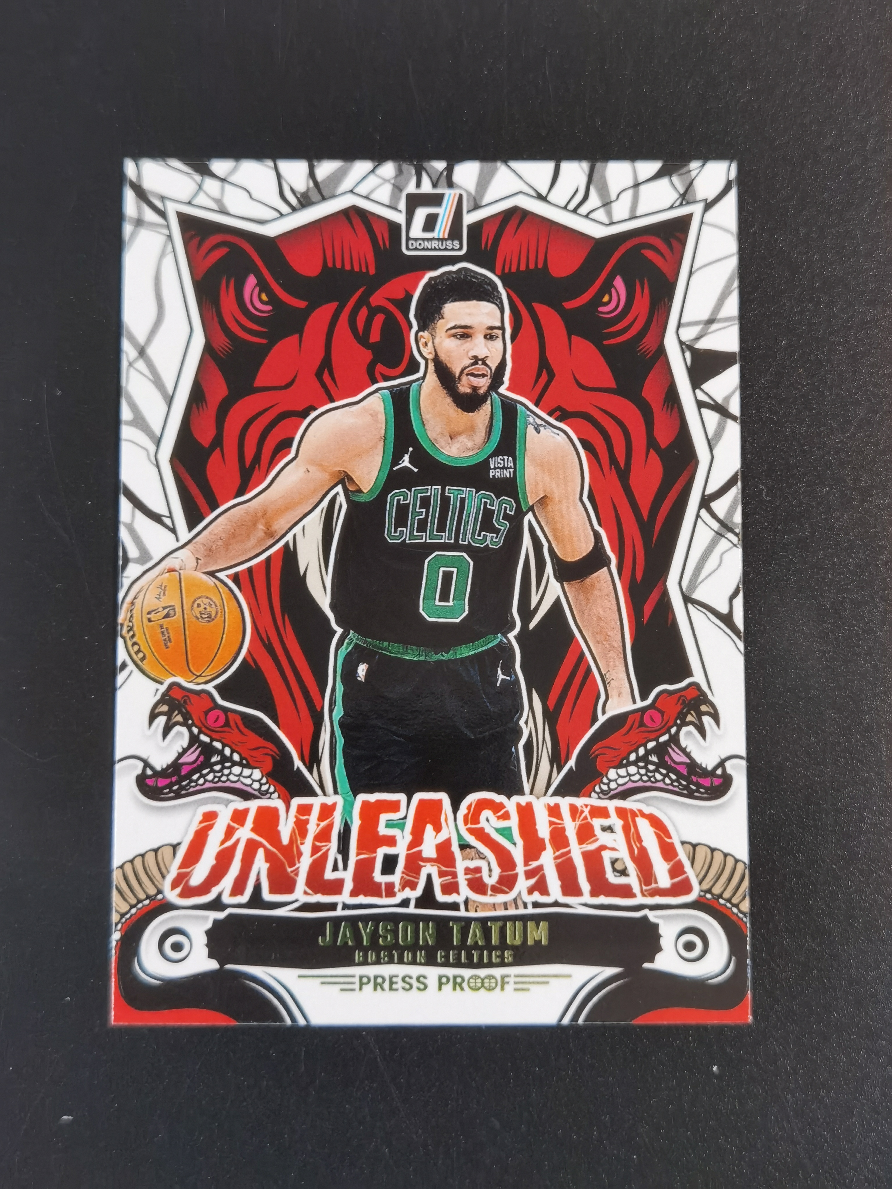 2024-25 Panini Donruss Jayson Tatum 杜蕾斯 unleashed特卡 塔图姆 卡品如图 专收必备