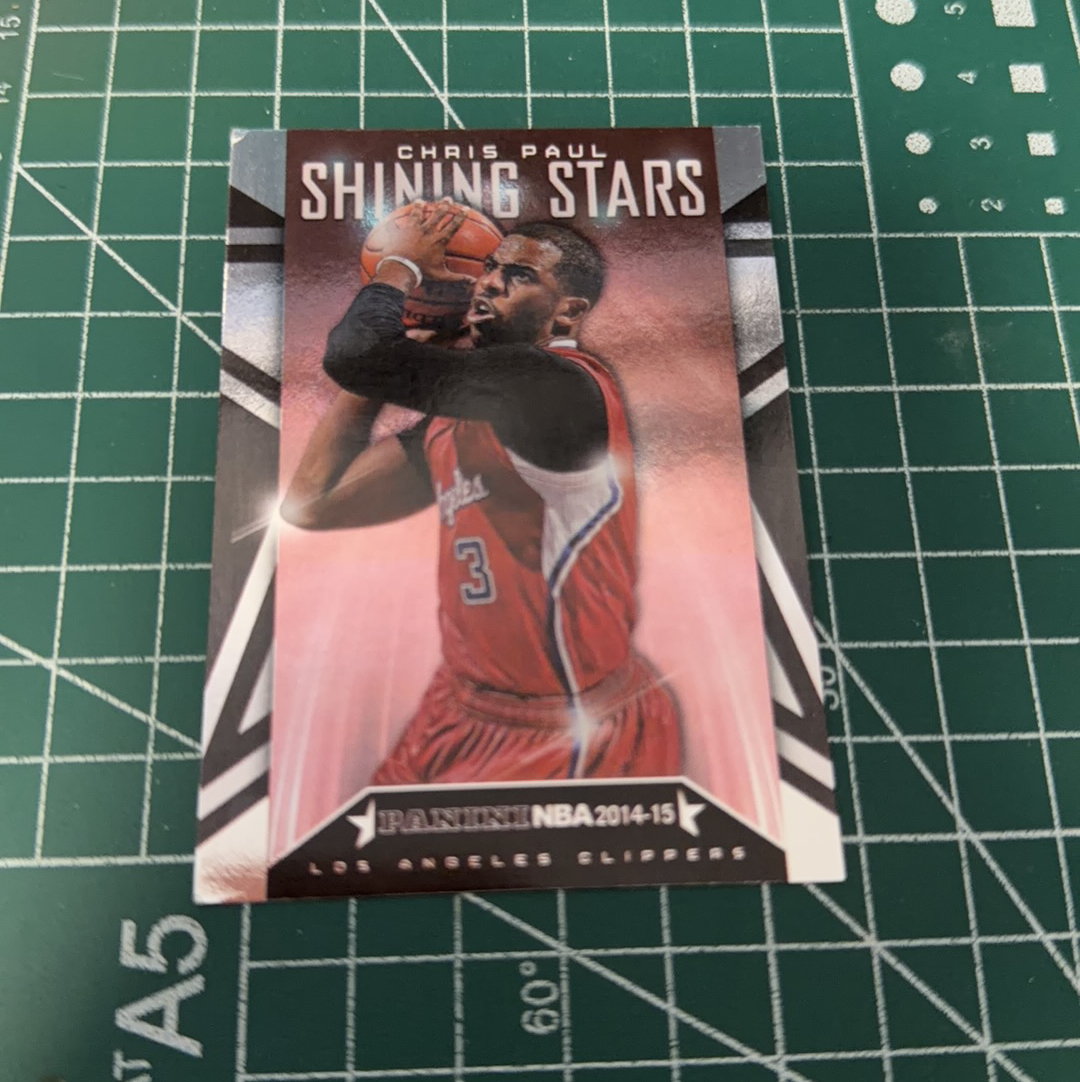 2014-15 Panini Americana Chris Paul S.p.a.克里斯保罗 CP3 shining stars 精美选图 聚光灯 闪卡特卡 十年老卡 绝版卡 稀有大比例