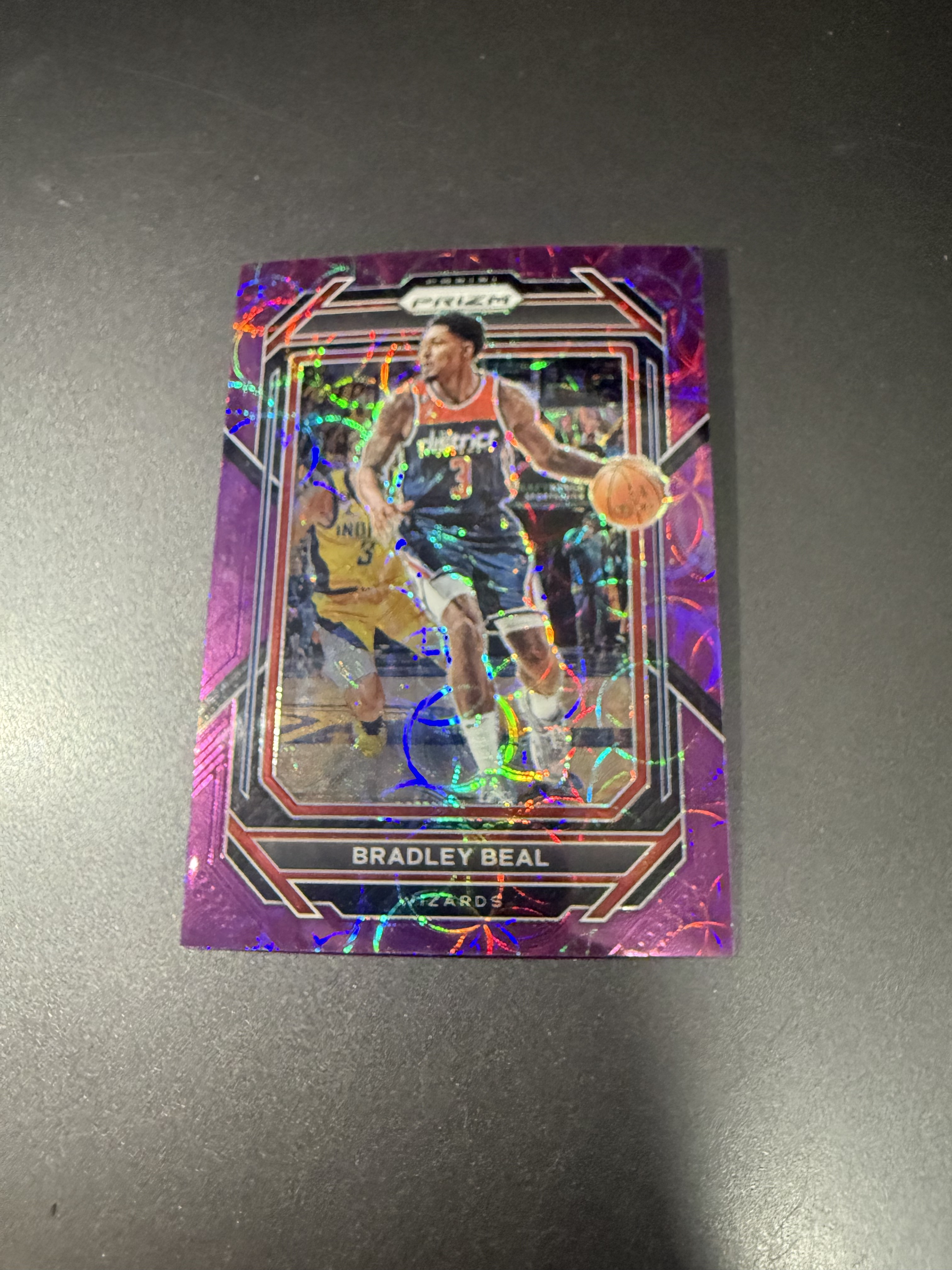 2022-23 Panini Prizm Bradley Beal 布拉德利 比尔 紫圈圈折 20编 低编 井