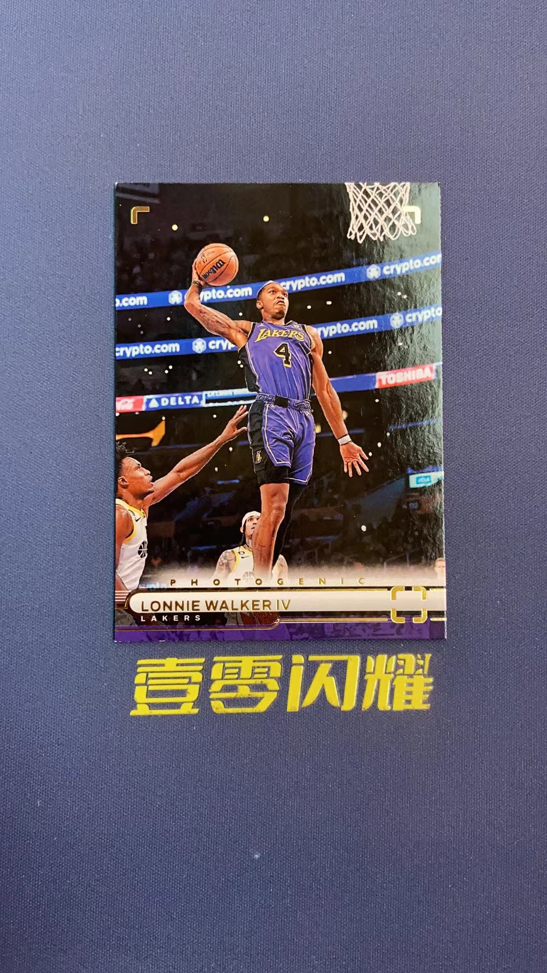 2022-23 Panini Photogenic Lonnie Walker IV 【壹零闪耀】朗尼 沃克 湖人 上镜  卡品如图 收藏必备 LQ001