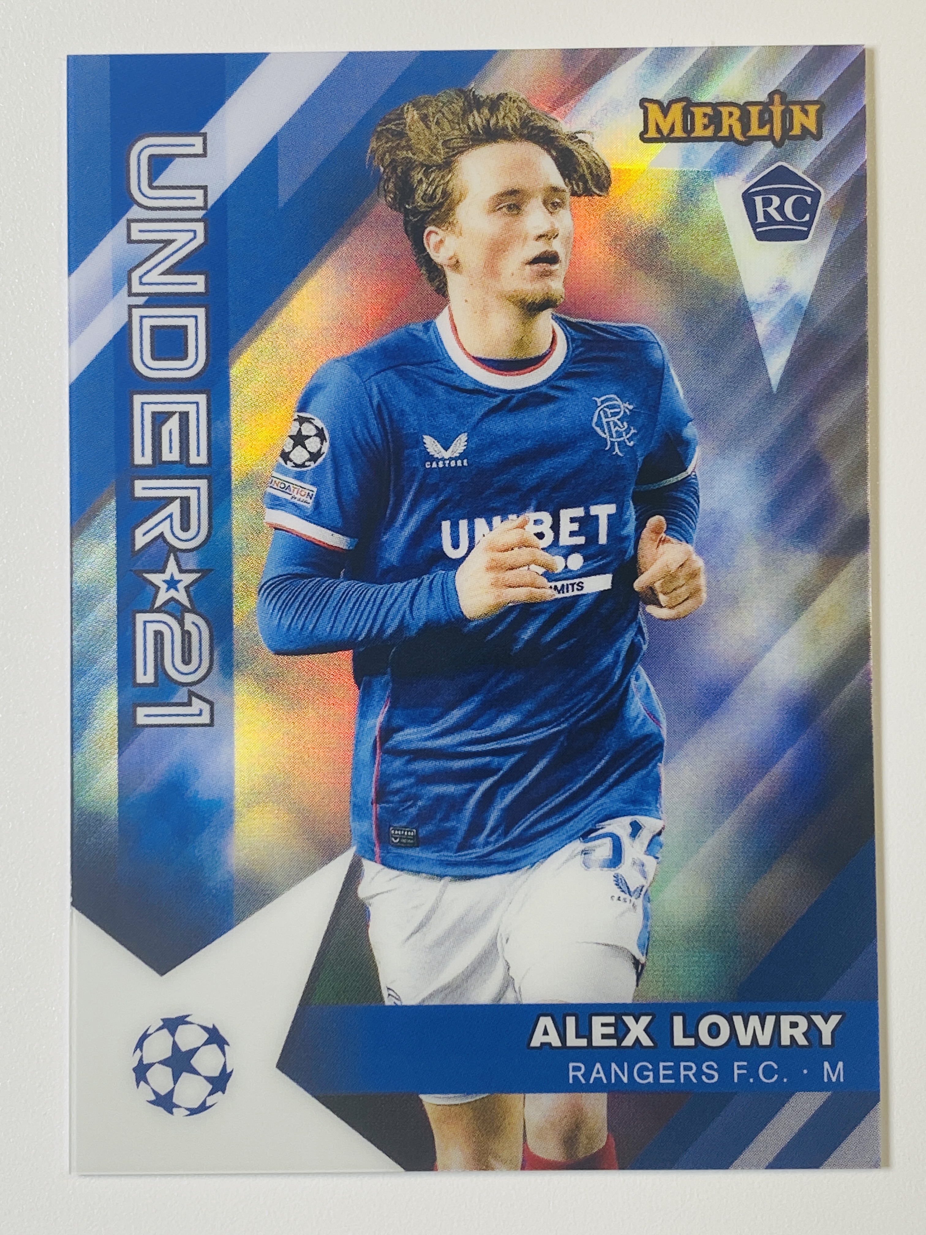 2022-23 Topps Merlin Alex Lowry RC 梅林U21银折特卡亚历克斯·洛瑞