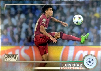 【k代拍】2023 Topps Stadium Club Chrome luis diaz 利物浦 路易斯 迪亚兹 迪亚斯