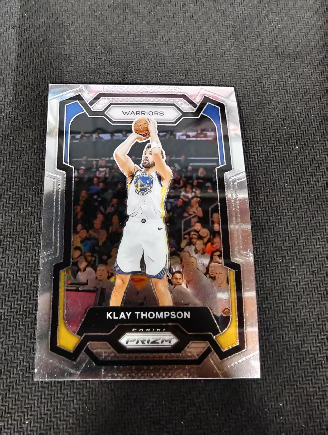 【可合并,不累计】2023-24 Panini Prizm Klay Thompson 克莱 汤普森 佛祖 汤神 勇士 PZ 不保卡品 介意勿拍 #109