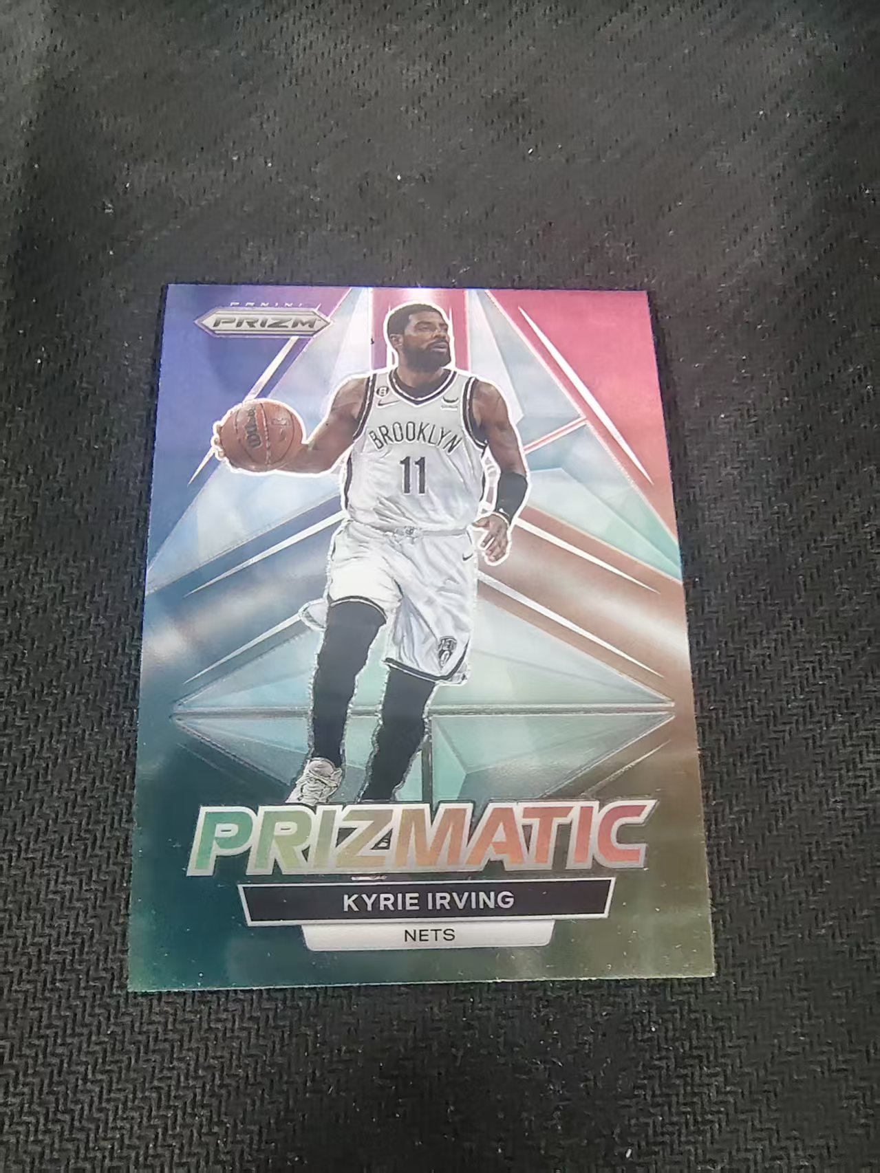 【可合并,不累计】2022-23 Panini Prizm Kyrie Irving 篮网 凯里 欧文 欧神仙 棱镜特卡 PZ 划痕 边角微瑕 介意勿拍 #1