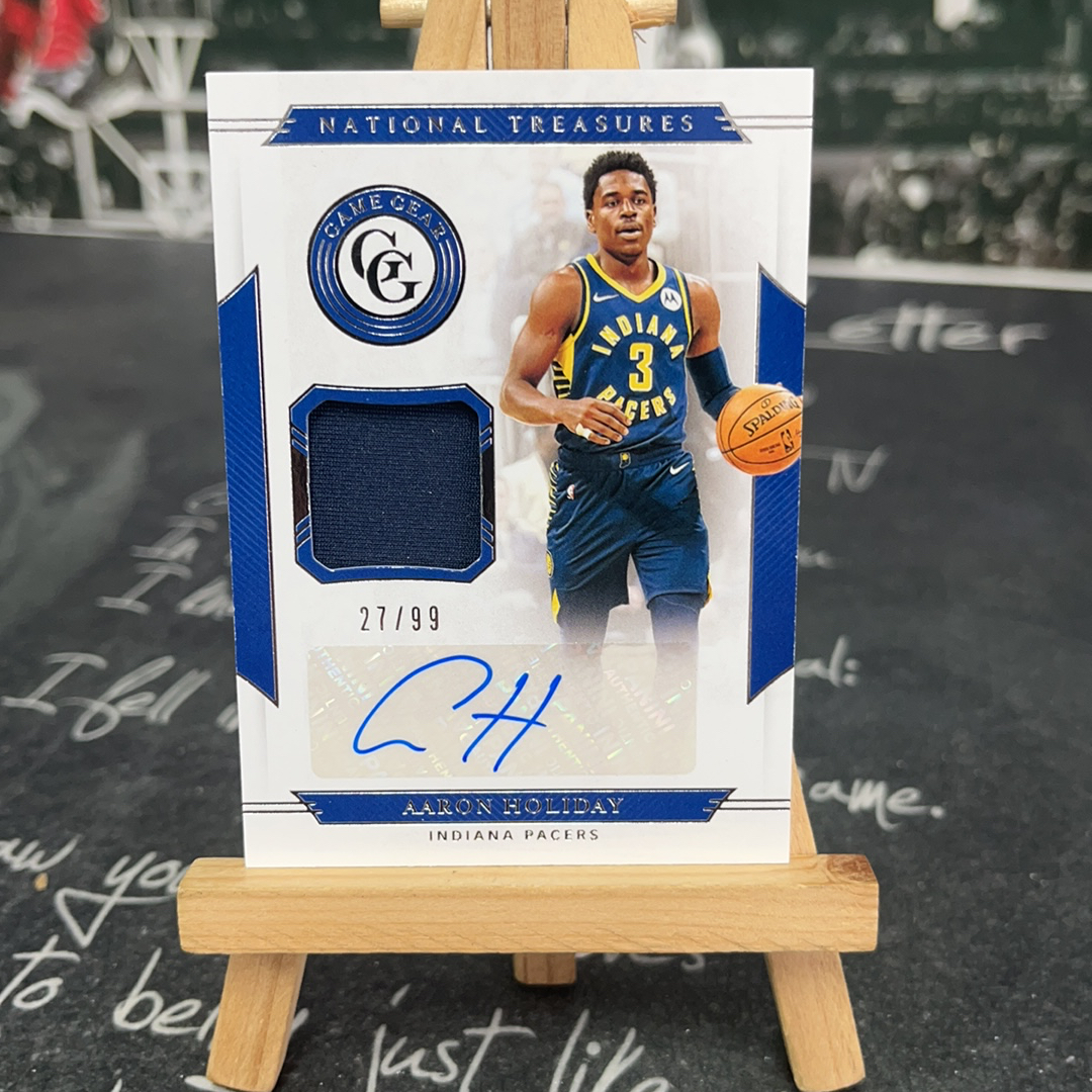 2018-19 Panini National Treasures Aaron Holiday RC 【黑曼巴