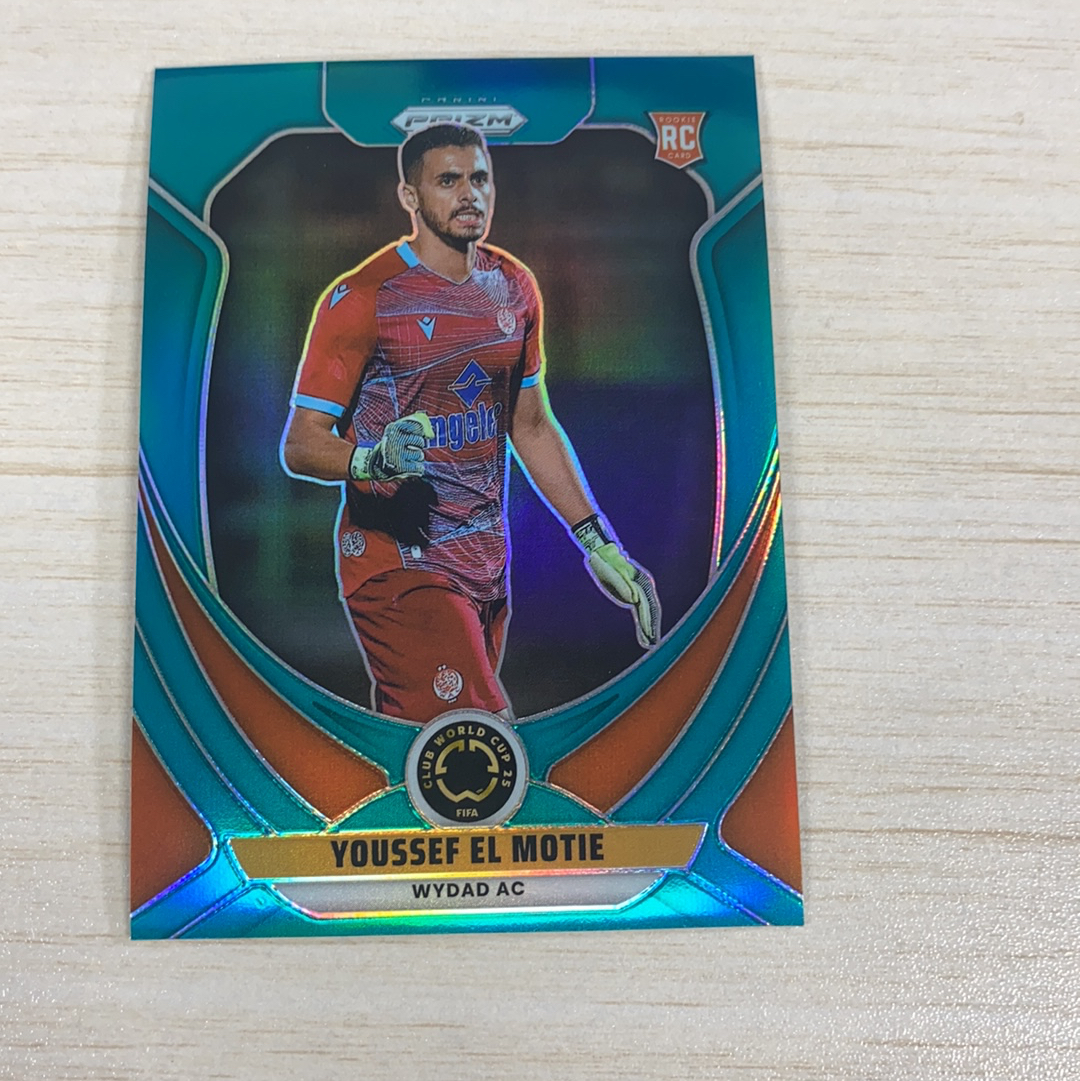 【小牛代拍】2025 Panini Prizm FIFA Club World Cup Youssef El Motie RC 优素福 埃尔 莫蒂 新秀 维达德 99编 青折 折射 元年 世(一哥)