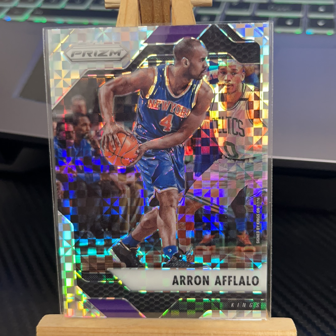 2016-17 Panini Prizm Arron Afflalo 阿弗拉罗 国王 银折 折射 prizm系列 pz 卡品如图 凑图必备 值得收藏!免费代卖!