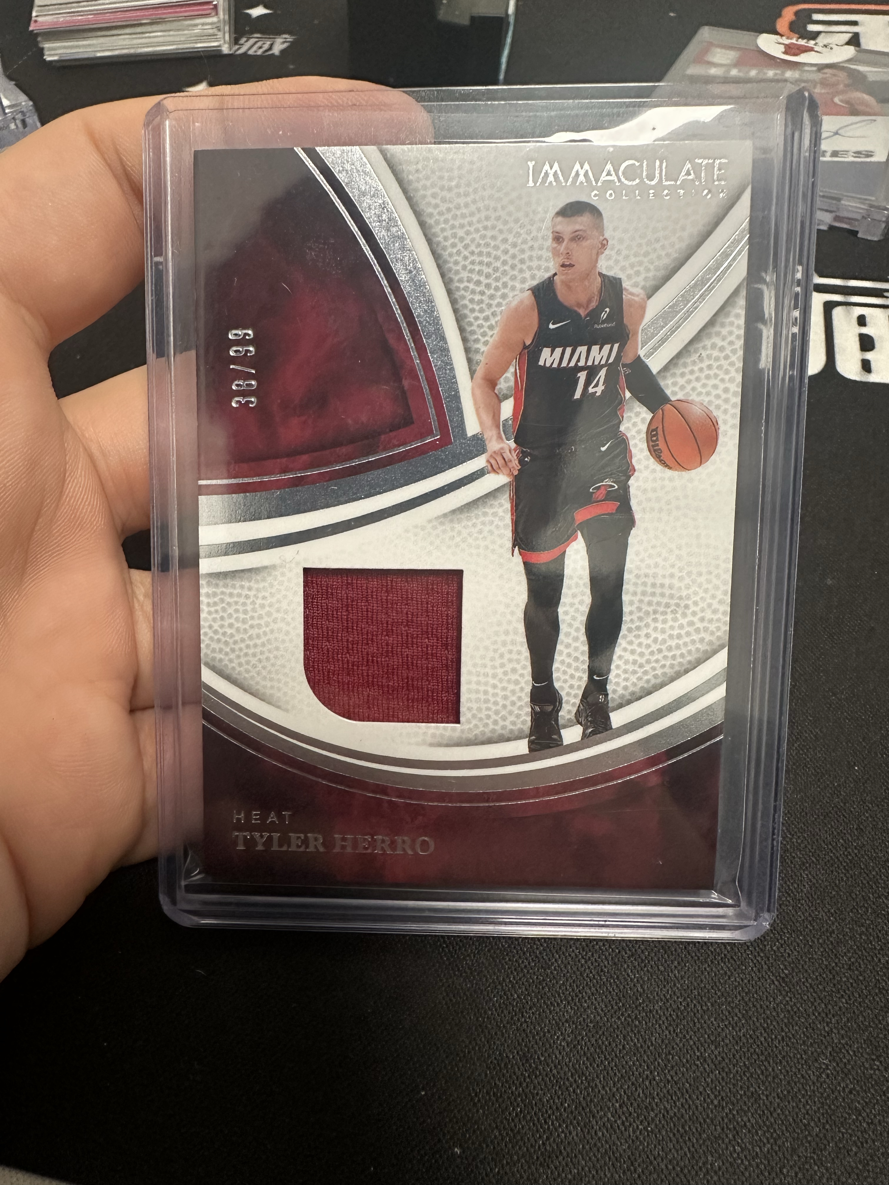 2024-25 Panini Immaculate Tyler Herro 泰勒 希罗 热火队 /99编 球衣切割 物料 卡品如图 添