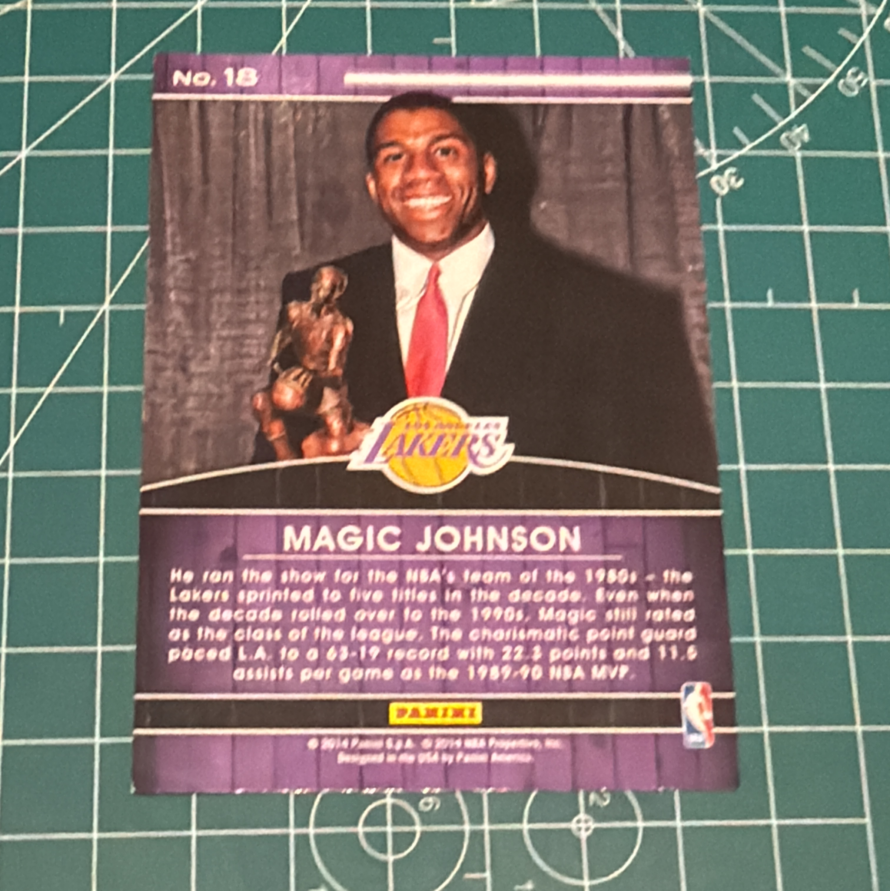 2014-15 Panini S.p.A Ervin Johnson 中雅图/中亚图 埃尔文约翰逊 魔术师 捧杯特卡 荣誉特卡 High Honors 老卡 绝版卡 稀有大比例