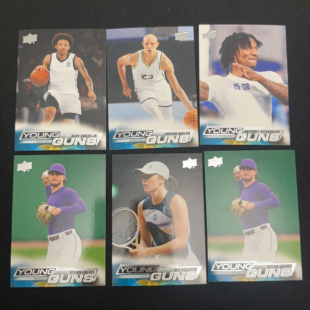 2023 Upper Deck 古德温 Nick Smith Jr. 【小V代拍】小尼克 史密斯 young guns 特卡 6张 古德温 卡品如图【科哥】