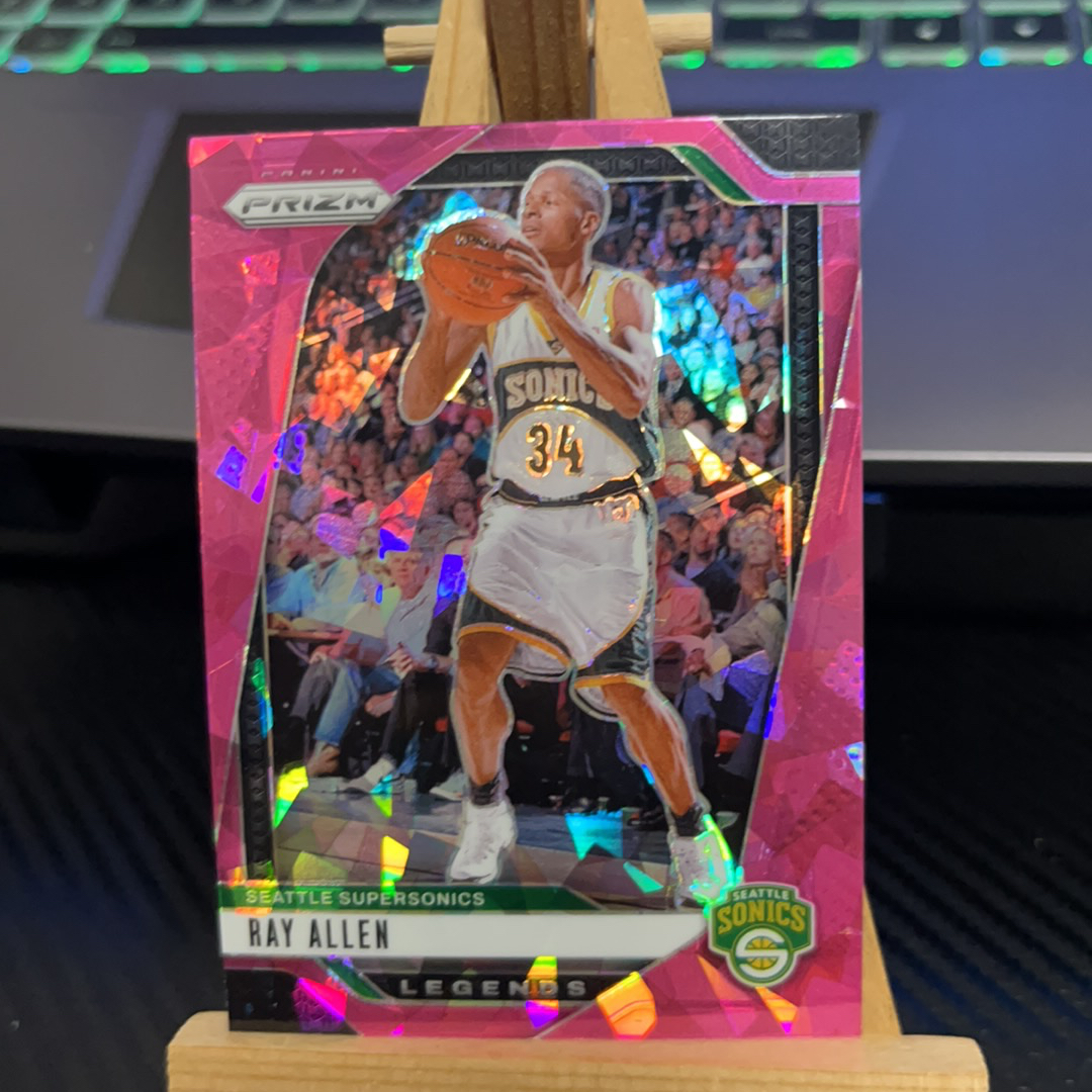 2024-25 Panini Prizm Ray Allen 雷 阿伦 粉碎冰 折射 prizm系列 卡品如图 凑图必备 值得收藏!免费代卖!