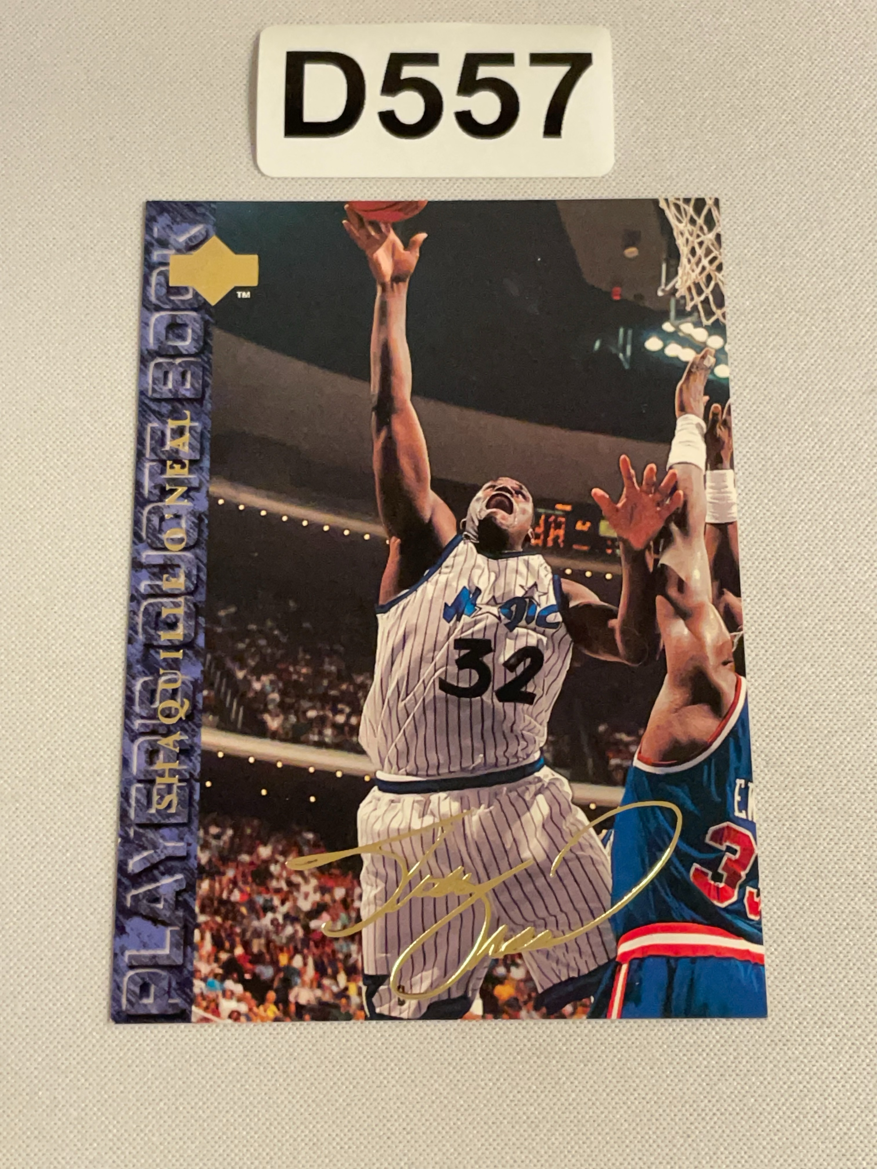 【天龙球星卡】TIAN 1994-95 UD USA 魔术 奥尼尔 印签