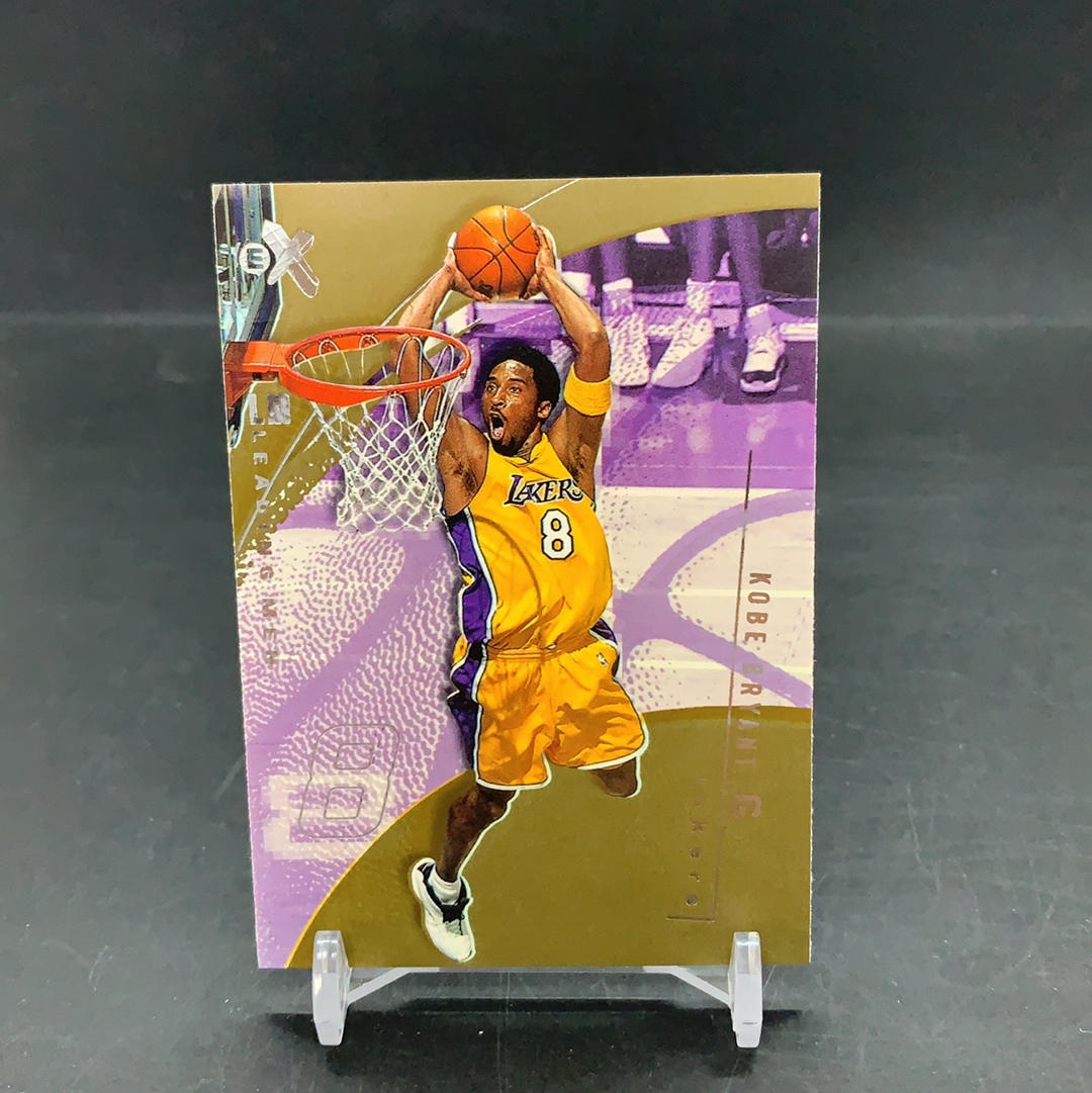 【DC拍卖】11.20. CR7 FLEER E-X 高端系列 经典正反编原型卡 实卡美如画 kobe 名人堂传奇巨星 湖人王朝领军人物 黑曼巴 科比 布莱恩特