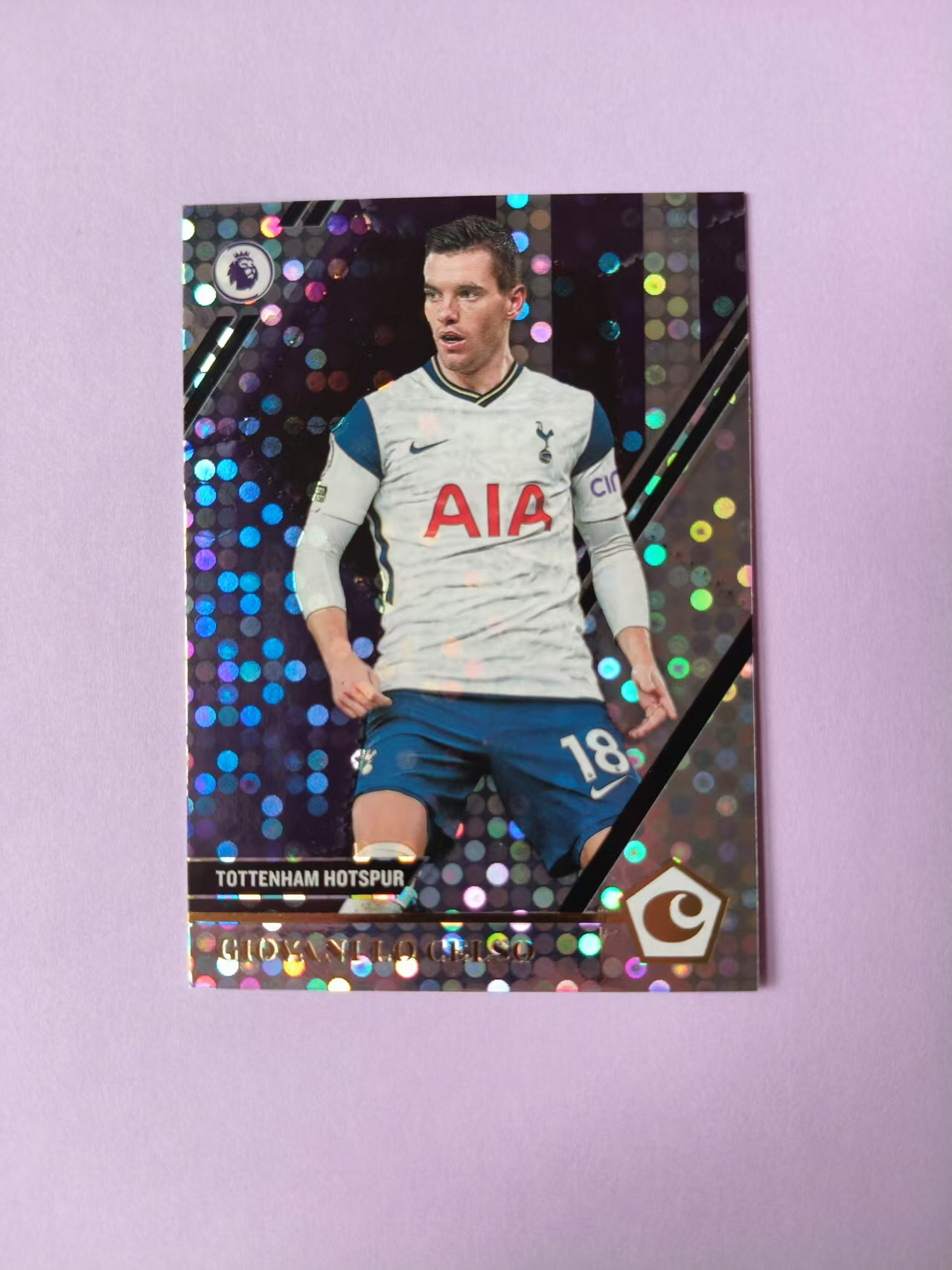 2020-21 Panini Chronicles Giovani Lo Celso 帕尼尼英超 编年史 热刺 洛塞尔索 泡泡 折射