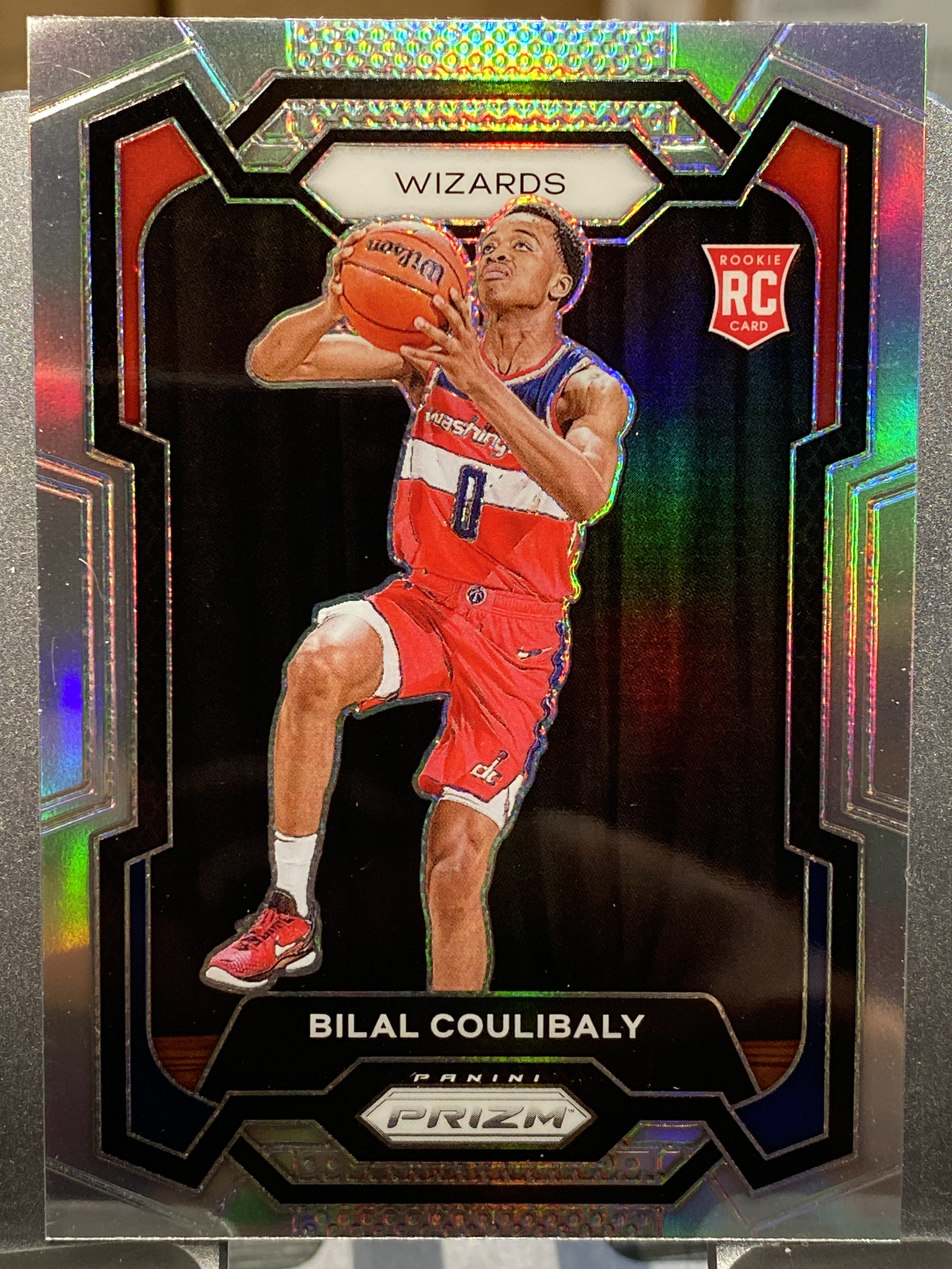 2023-24 【靓星代拍】 Prizm Bilal Coulibaly RC Pz 正银折 奇才 库里巴利 库利巴利 潜力新星 卡品如图 专收必备 #马