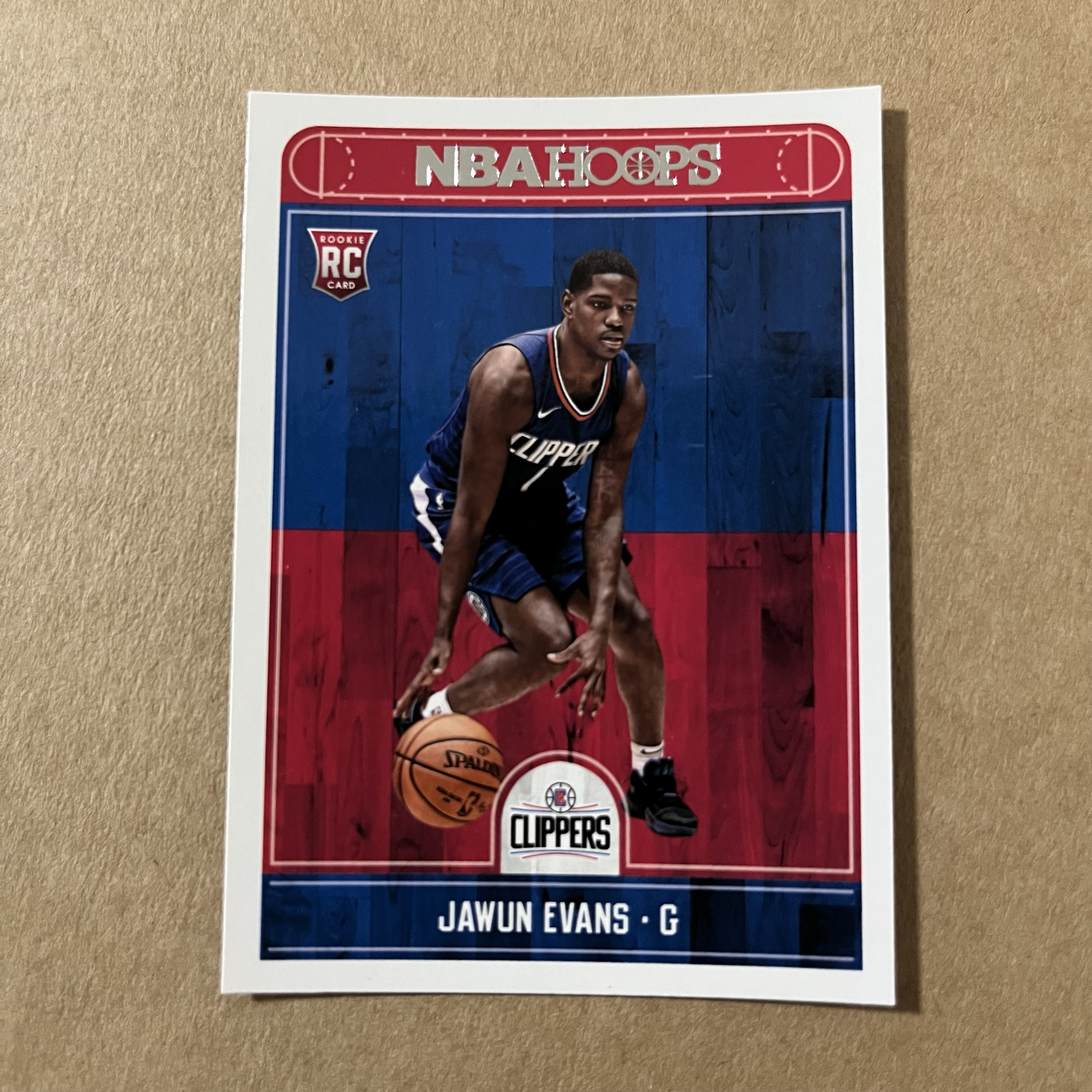2017-18 Panini NBA Hoops Jawun Evans 【0手续费代卖】贾旺 埃文斯 快船 RC 新秀 热门球星 专收必备 凑套收藏 可累计#篮球卡