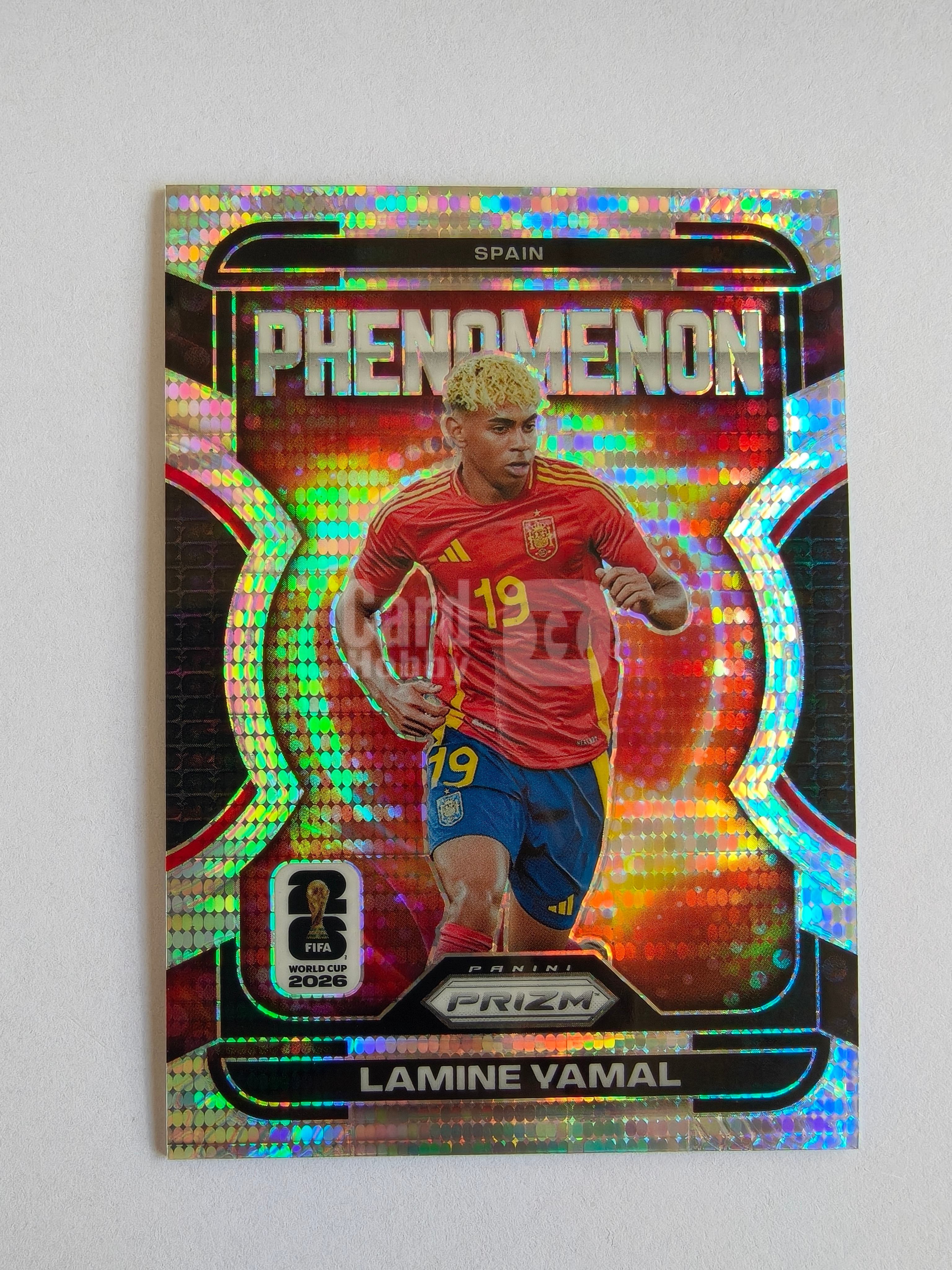 2026 Panini Prizm World Cup Lamine Yamal 2025-26 帕尼尼 FIFA 世界杯 PZ 西班牙 亚马尔 现象级特卡 脉冲折射 收藏凑套 卡品如图 XY689