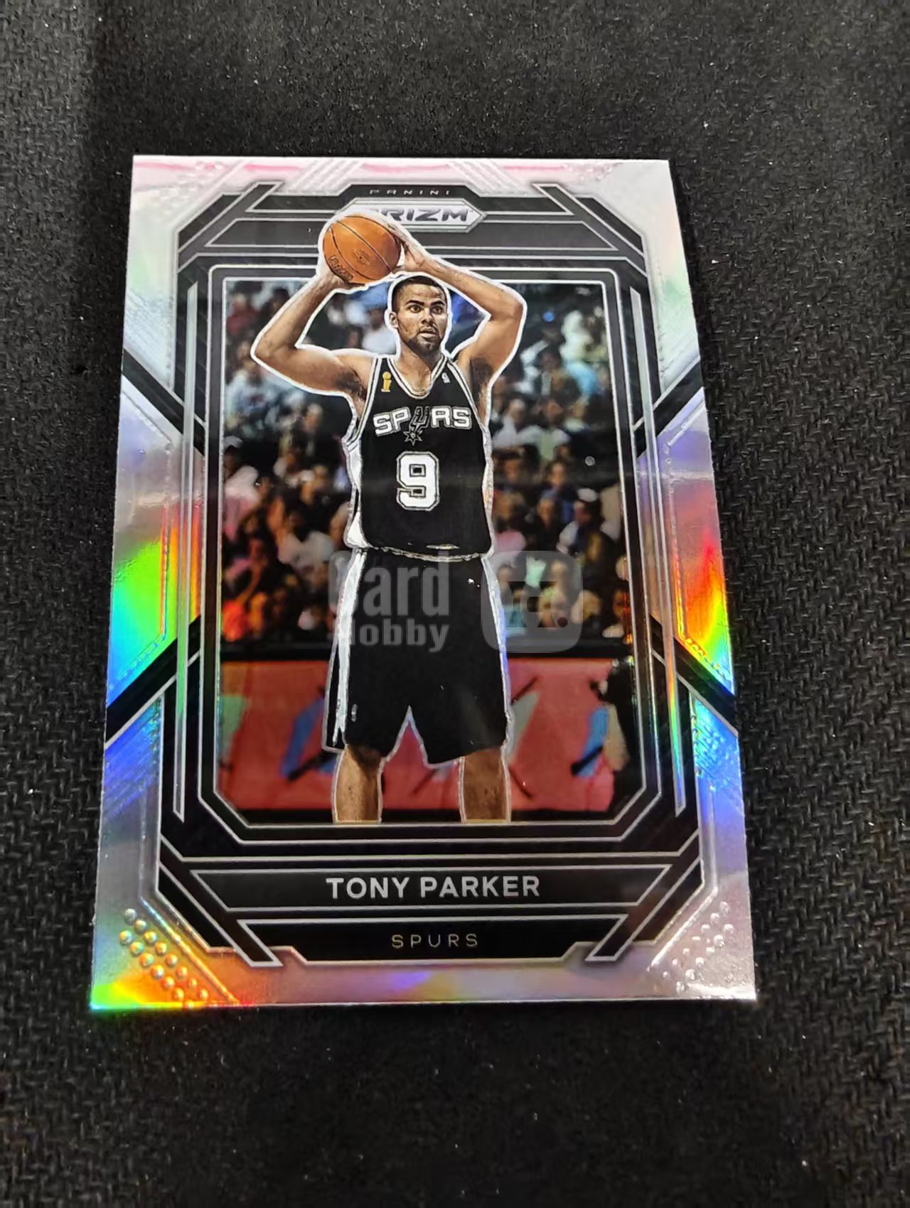 2022-23 Panini Prizm Tony Parker PZ 托尼 帕克 马刺 法国跑车 银折 PZ 划痕 边角瑕疵 #299