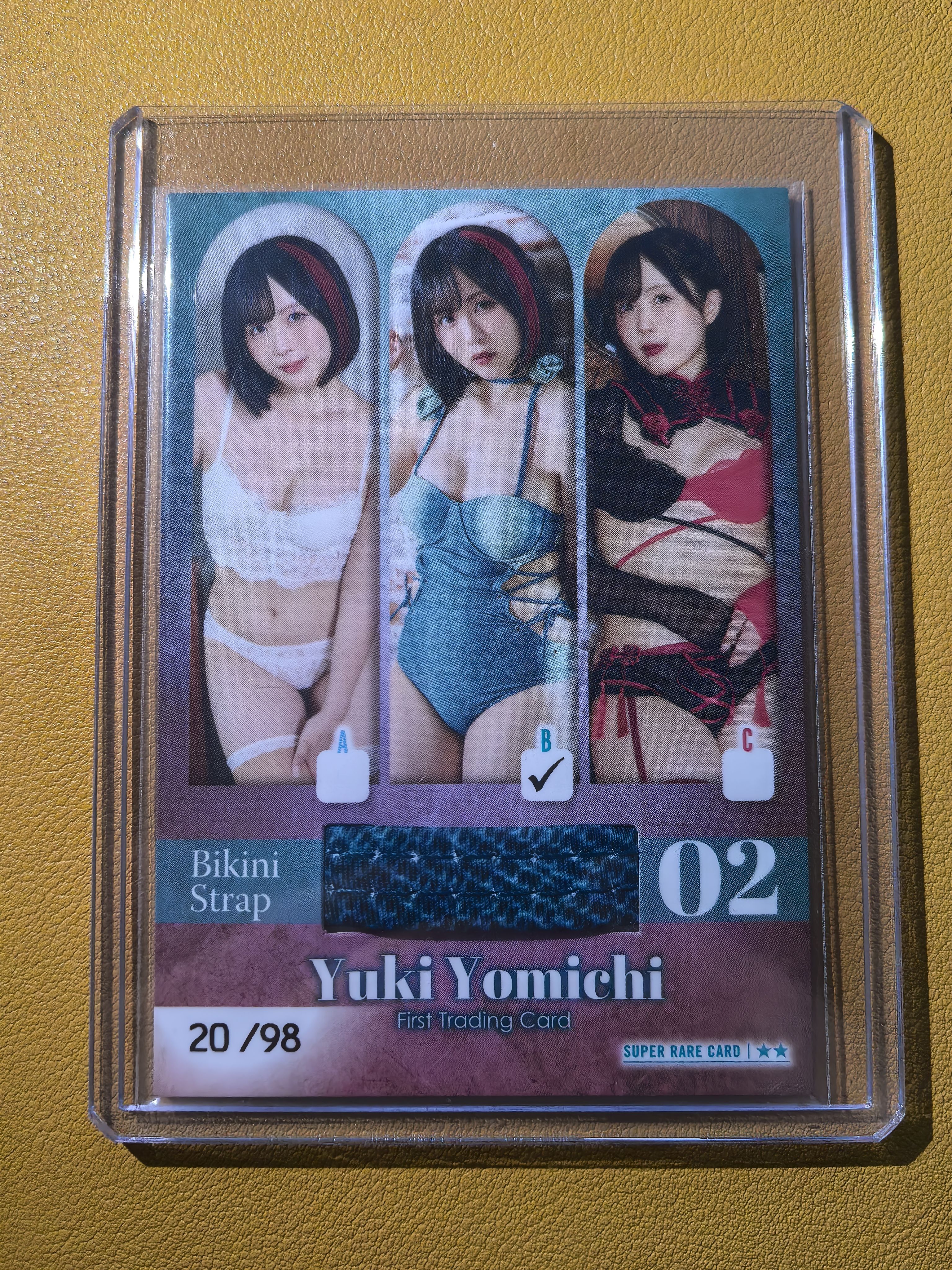 HIT'S偶像艺人【日本代购】夜道雪 98编物料卡 实卡超好看绝版稀有美女车模妹卡