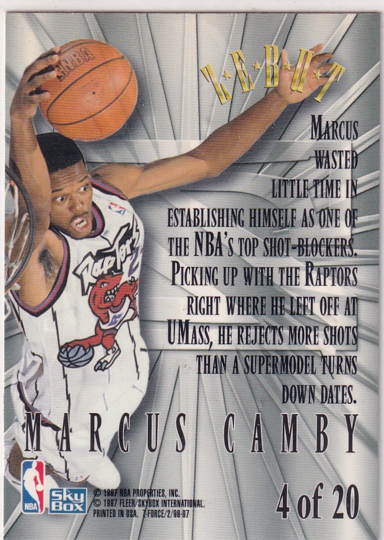 【thebighit】不累计TTB.96-97 SkyBox Z-Force 马库斯 坎比 新秀 RC Zebut 特卡 老特 经典老卡