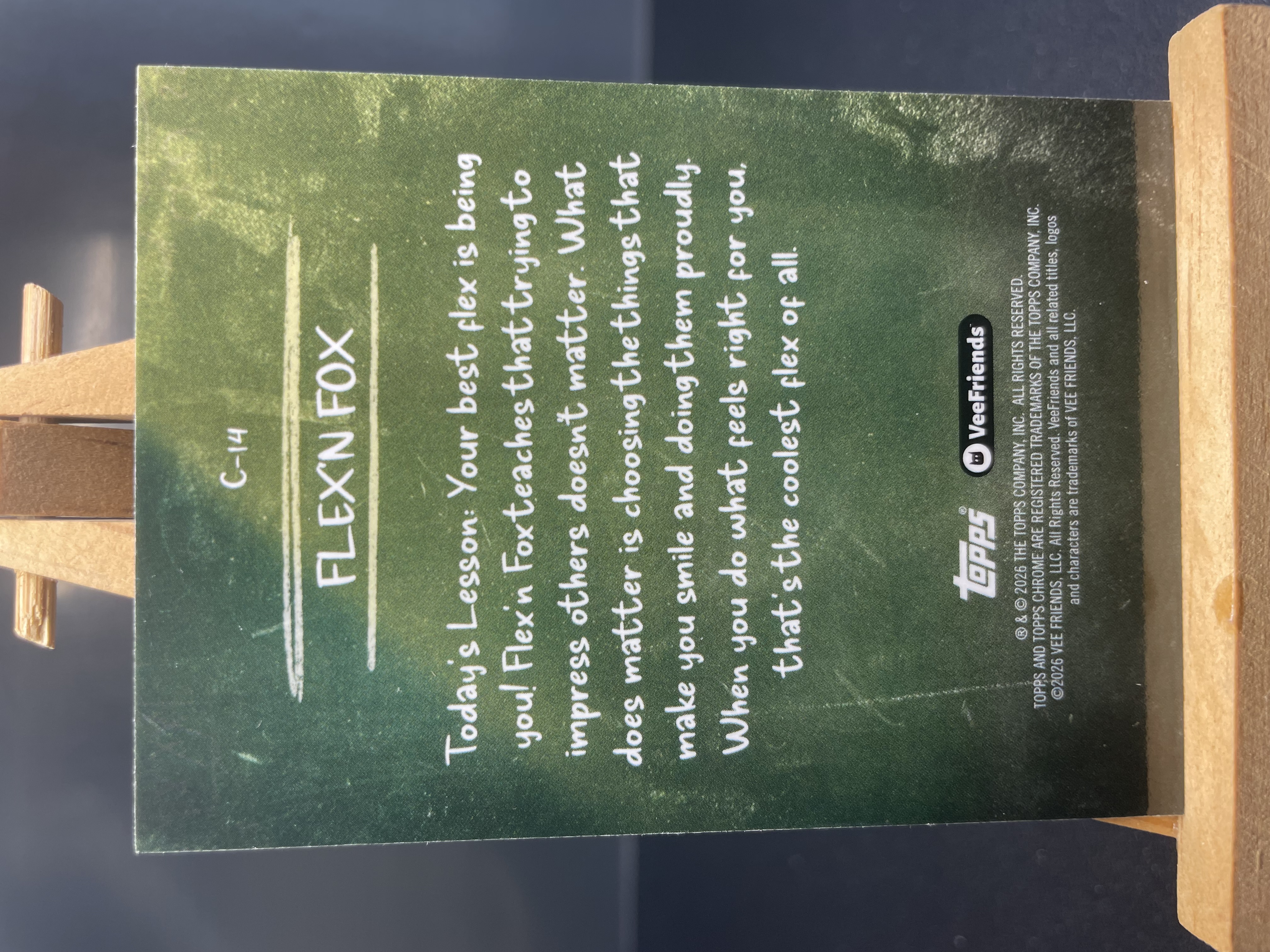 (S5) 2026 TOPPS 折射 自信潮酷狐狸 实卡好看 收藏凑套必备 卡品如图 !!!