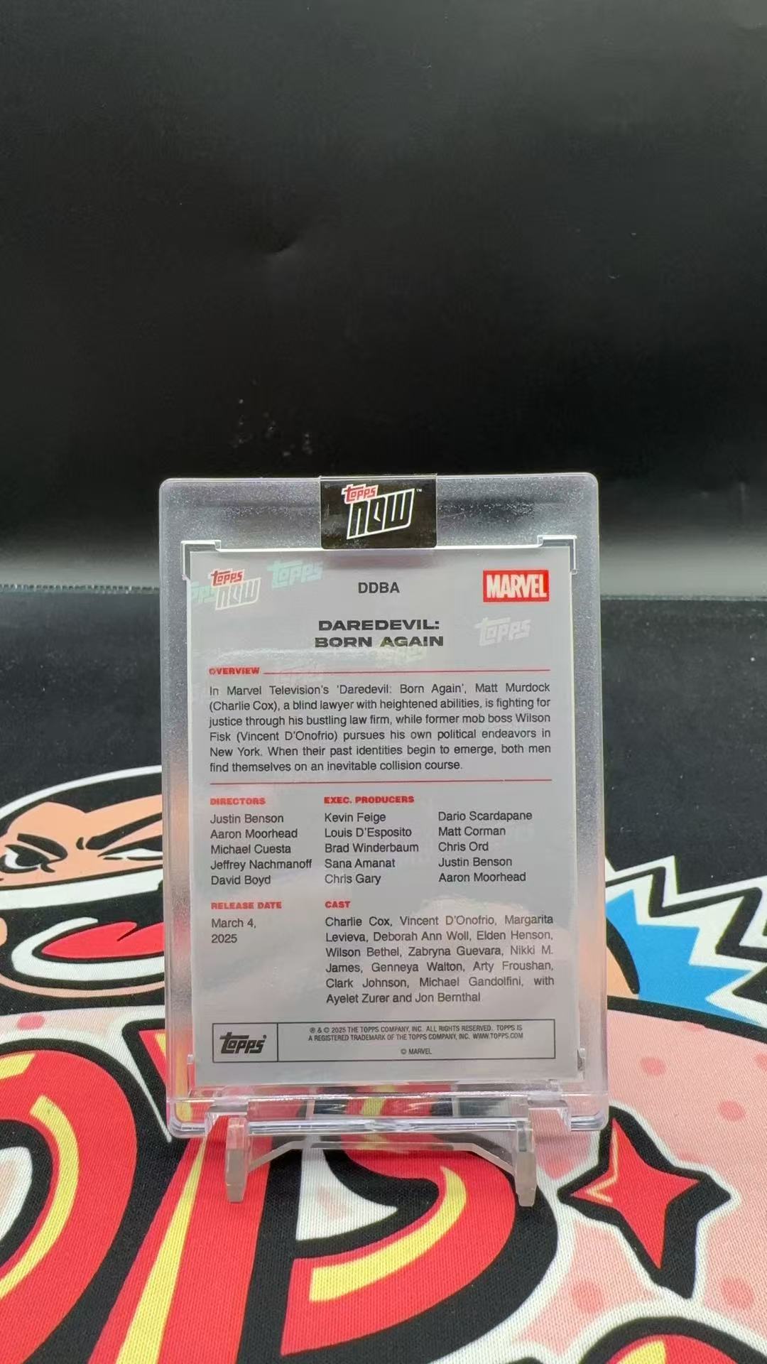 【玩具坑】2025 Topps Now MARVEL 漫威 美剧海报 海报卡 Daredevil 夜魔侠:重生 原封砖 收藏必备