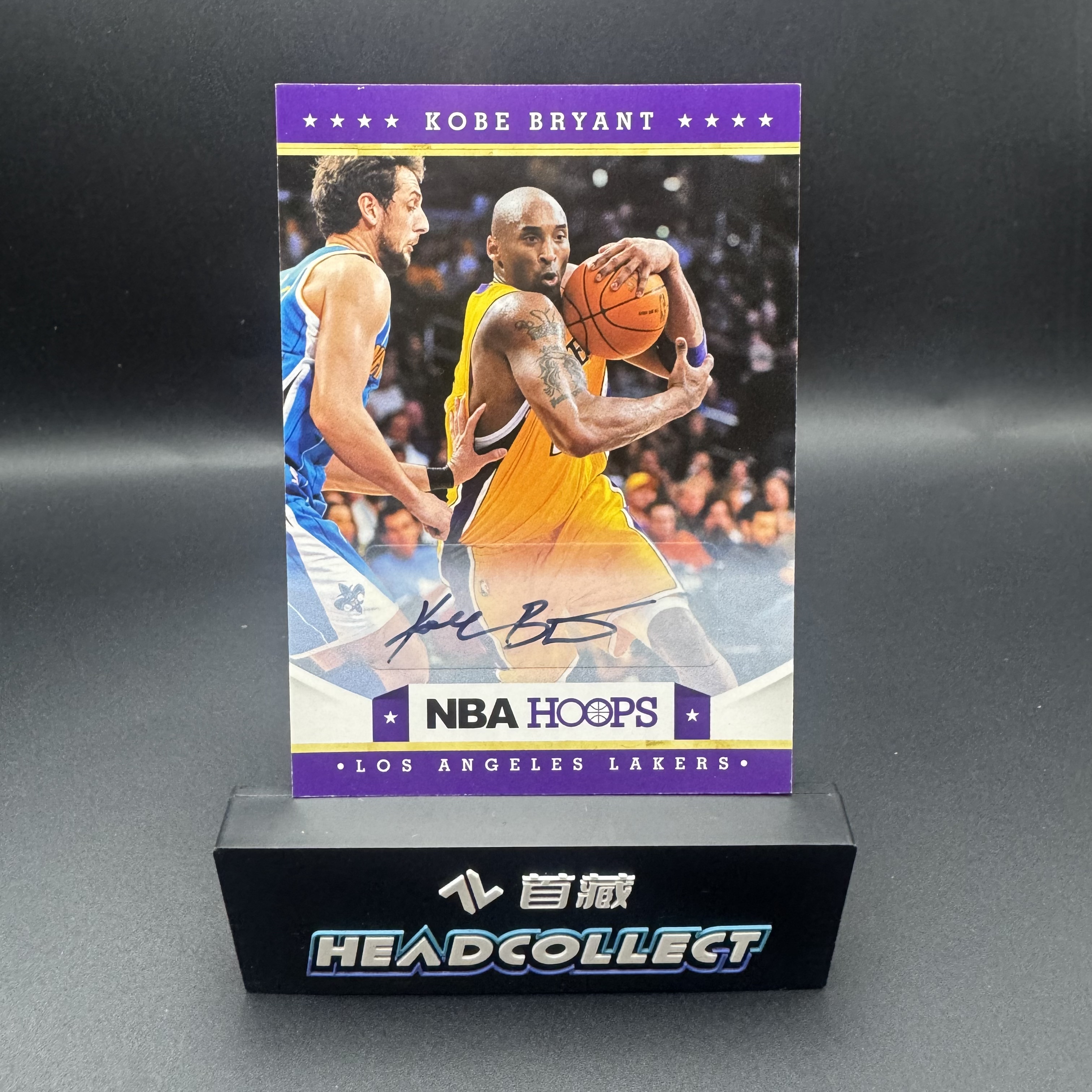 2012 Panini NBA Hoops Kobe Bryant 【猴猴旺卡】湖人 科比 布莱恩特 黑曼巴 小飞侠 签字 【林哥】