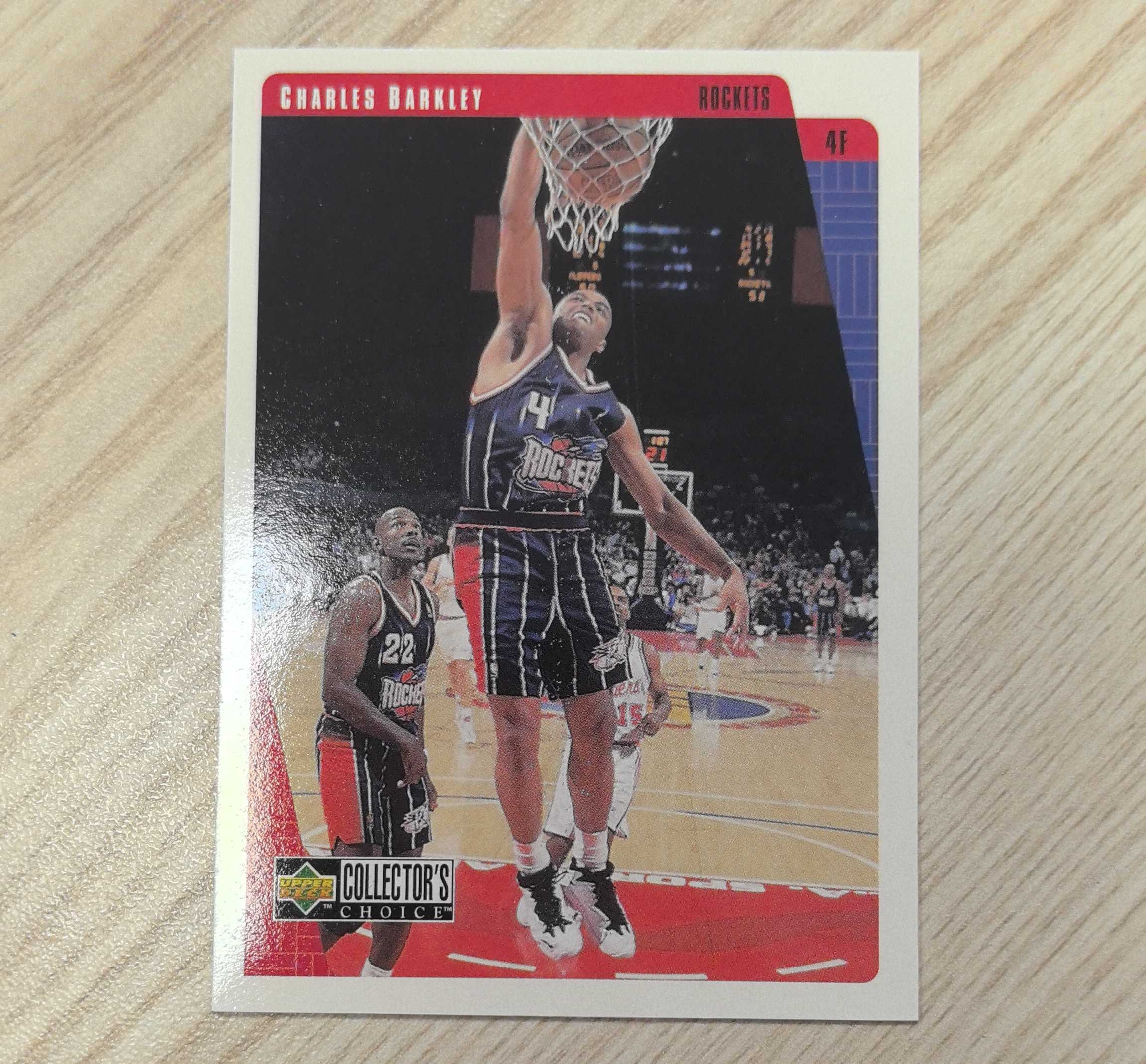1997-98 Upper Deck Collector's Choice Charles Barkley 查尔斯·巴克利 飞猪 UD 50大 75大 名人堂 11届全明星MVP篮板王 76人太阳火箭