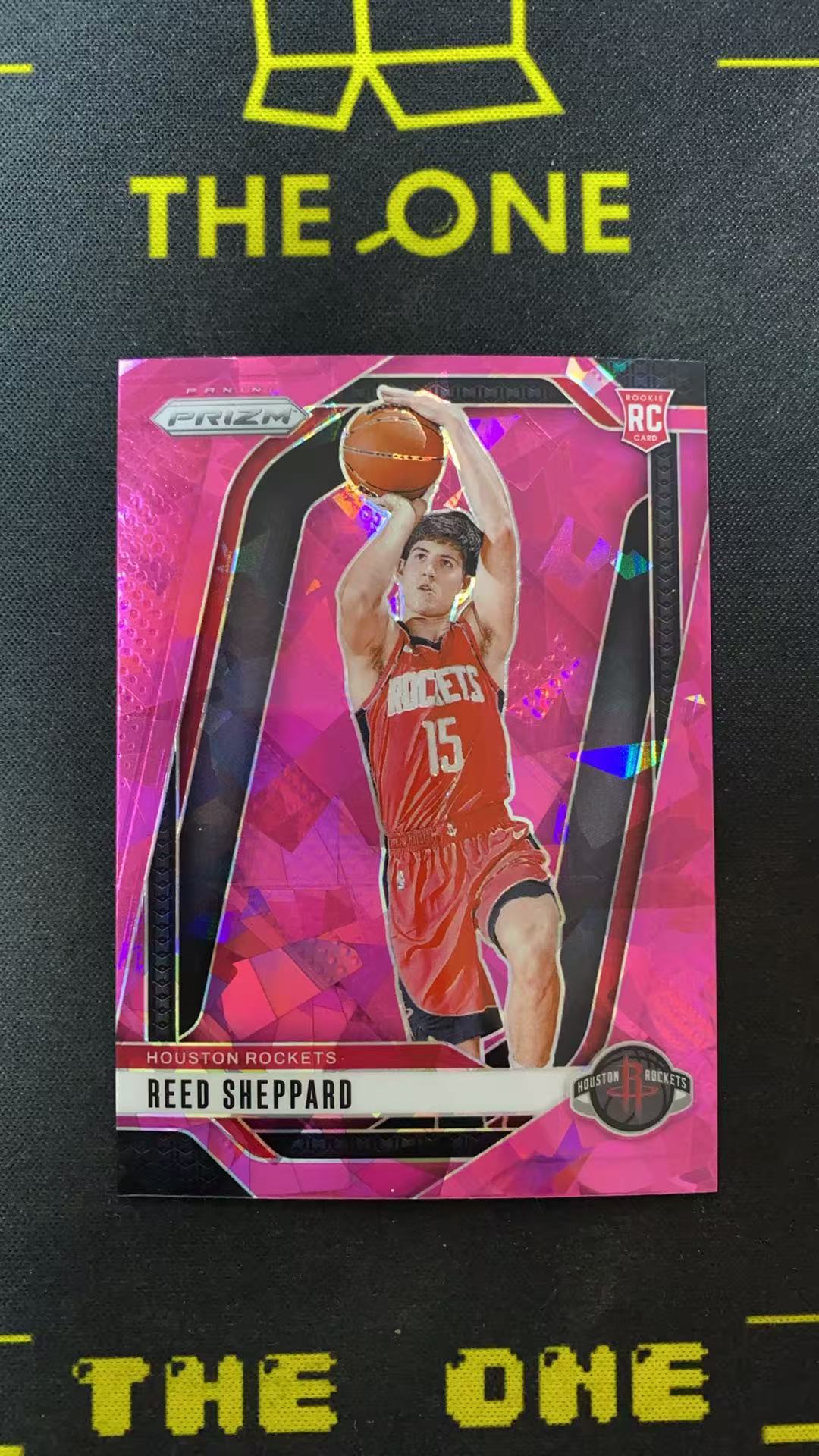 2024-25 Panini Prizm Reed Sheppard RC 【TheOne】里德 谢泼德 火箭新秀 PZ 粉碎冰折 折射【博】