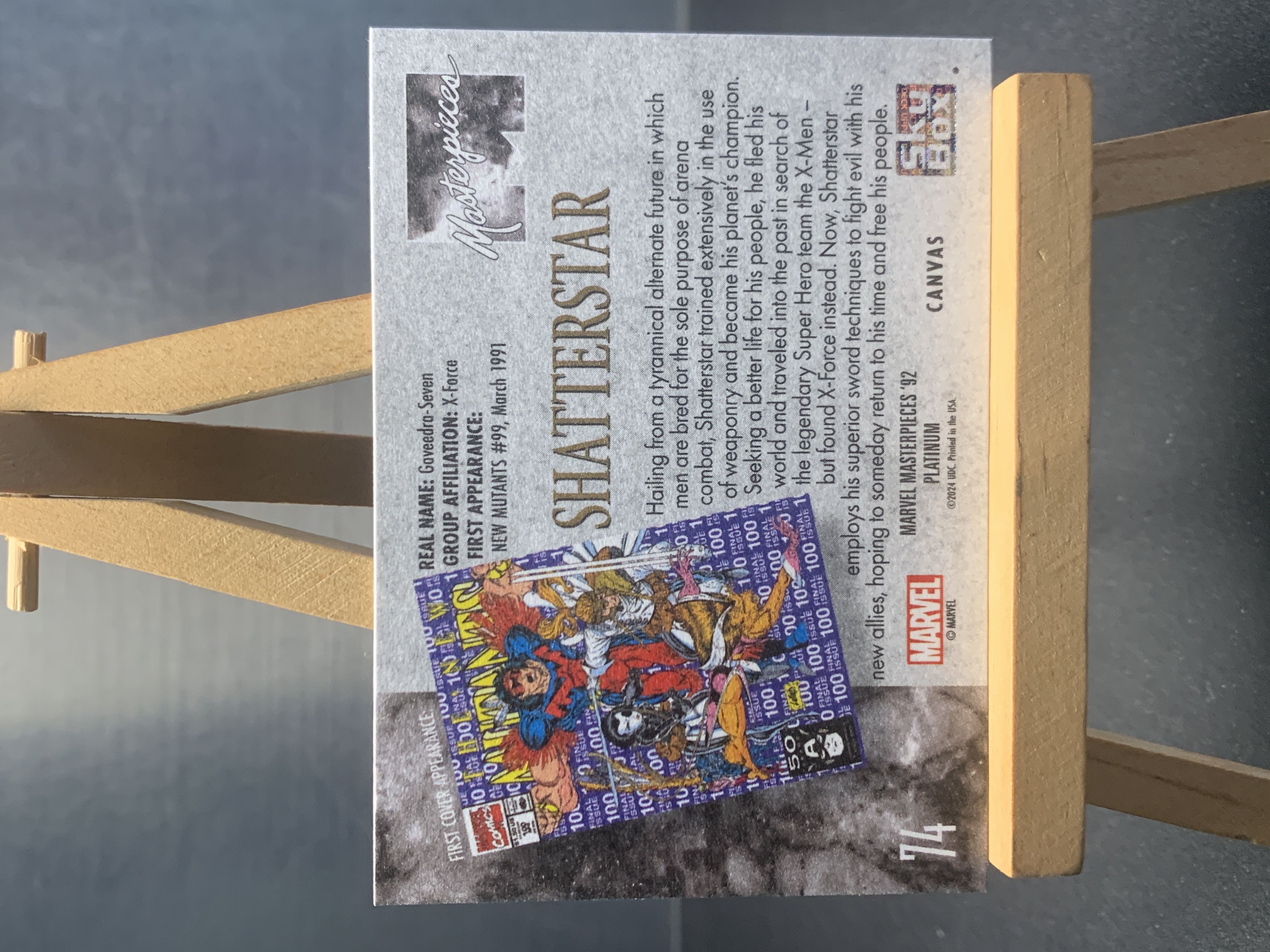 (K1)2024 SKYBOX Marvel 漫威 油画 碎星 实卡好看 收藏凑套必备 卡品如图 !!!