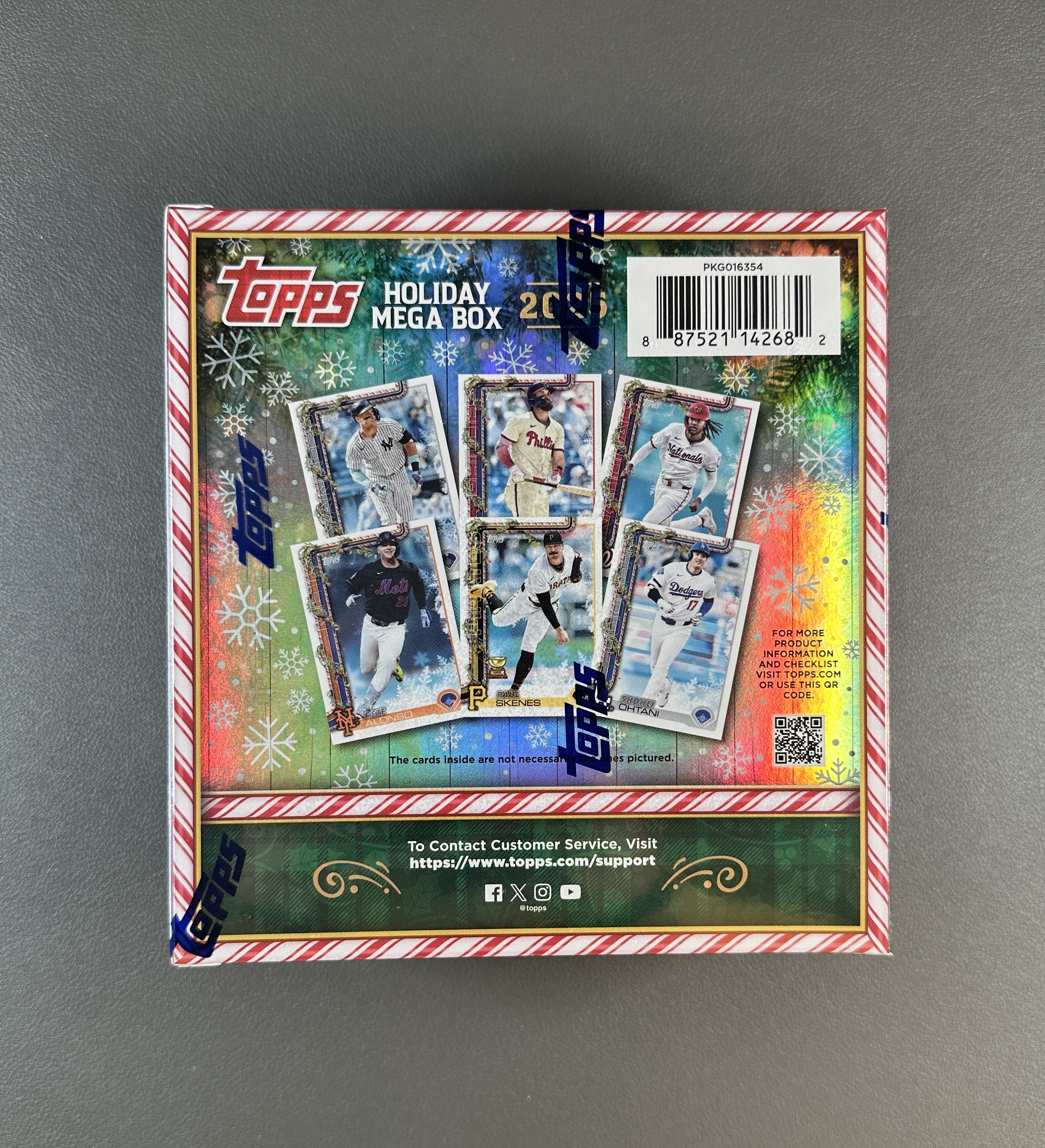 2025 Topps Holiday Mega Baseball 【伟K拍卖】寻找:变化版 签字 1/1 ,博 大谷翔平Nick Kurtz詹姆斯伍德,佐佐木,迪伦克鲁兹等。原箱第11盒,发货看详情!