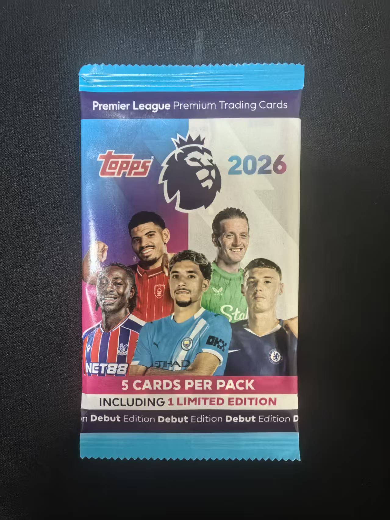 2026 Topps 英超 Premium League 补充包 睿卡嘉年华 单包 单包保一张限量版 博大热新秀 恩古莫哈