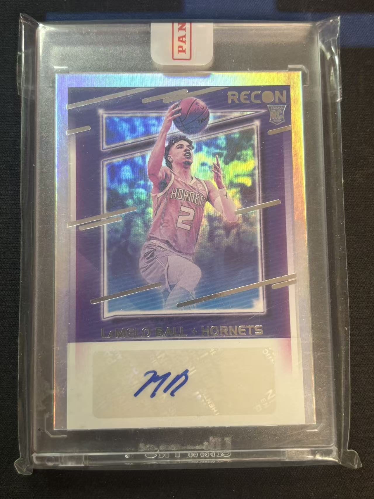2020-21 Panini Recon LaMelo Ball RC NBA 黄蜂队 当家球星 全明星 拉梅洛鲍尔 三球 新秀 签字 签名 卡品如图 原封砖