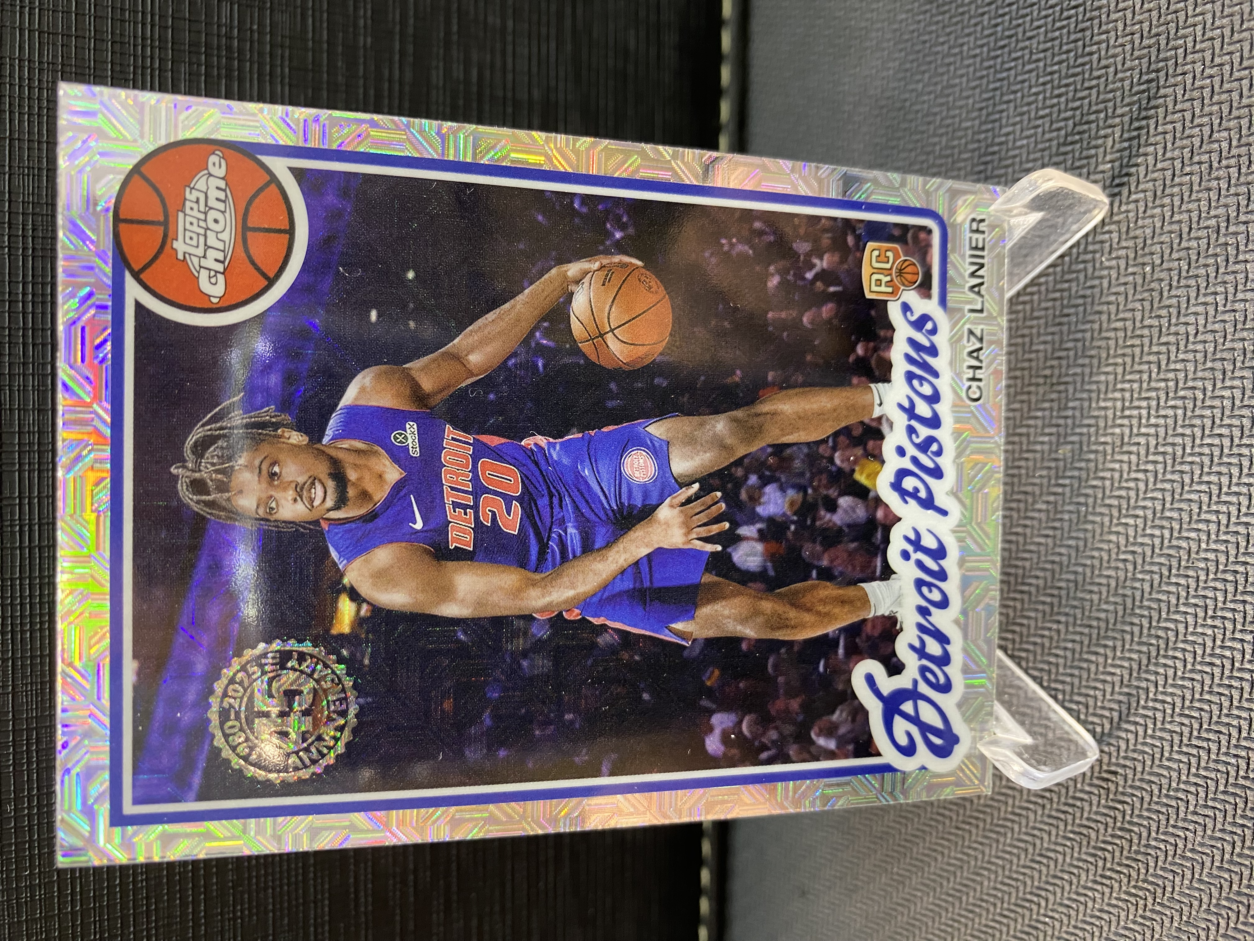 2025-26 Topps flagship Chaz Lanier RC 新秀 mojo折 复古1980 45周年 活塞新秀 查兹 兰尼尔 收藏必备 卡品如图 -Zle-【乌苏拍卖】