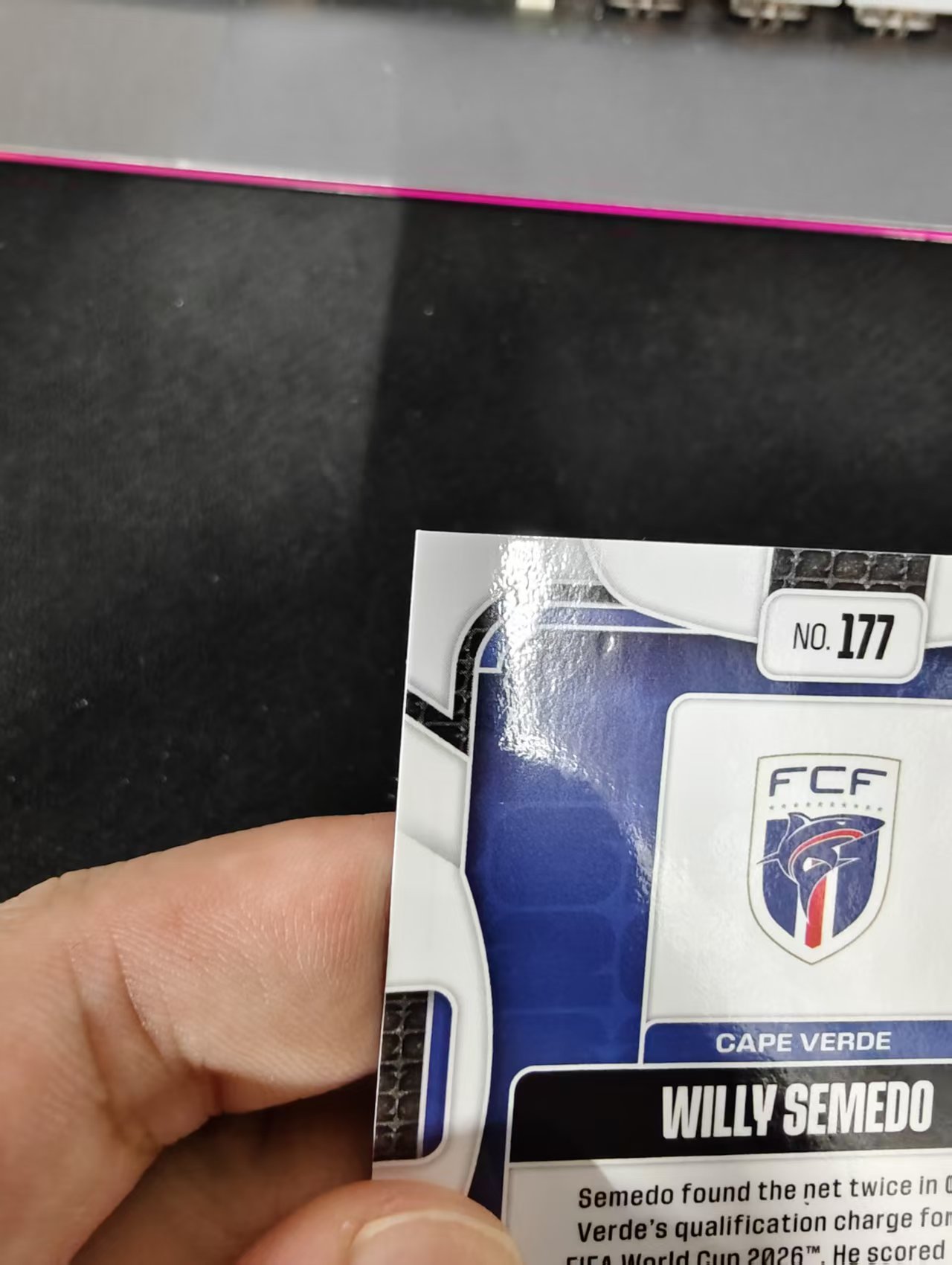 2026 Panini World Cup Prizm WILLY SEMEDO RC 世界杯pz 佛得角 威利 塞梅多 新秀 RC PZ世界杯 划痕 边角瑕疵#177