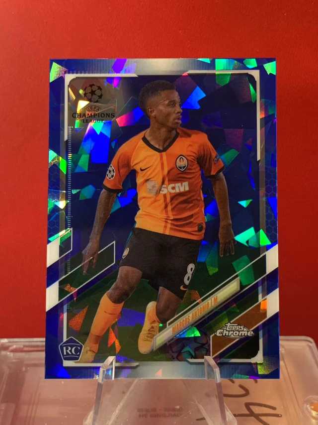 （老末精品代拍）2021 Topps Chrome marcos antonio RC 顿涅茨克矿工 马科斯 安东尼奥 新秀 欧冠 蓝宝石 碎冰折 凑套必备 顺丰E35