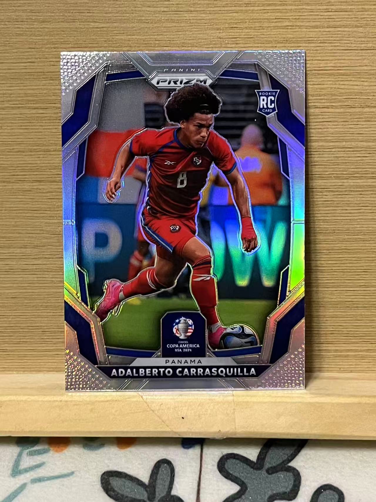 2024 Panini Prizm adalberto carrasquilla RC 卡拉斯基利亚 新秀 巴拿马 银折 pz 美洲杯 卡品如图 实卡精美 收藏必备 A60