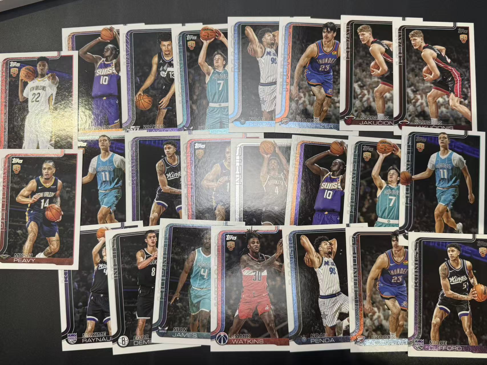 2025-26 Topps flagship kon kuneppel RC 【猴猴旺卡】康-克尼普尔 等新秀 打包 共23张 卡品如图 接代拍【烛太】