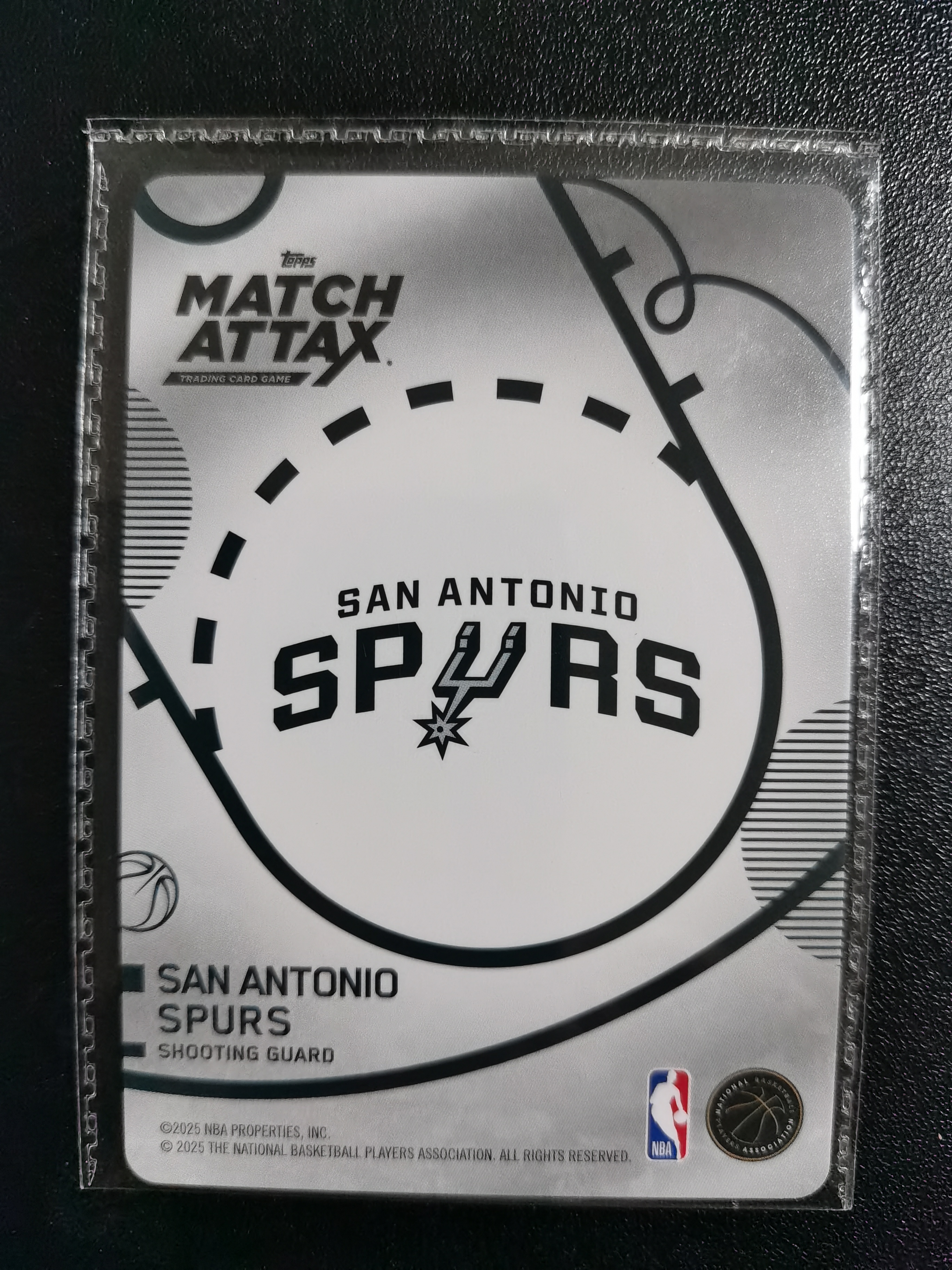 2025 Topps Match Attax Stephon Castle 圣安东尼奥马刺 游戏版 收藏凑套 卡品如图 免费代拍(XS004)