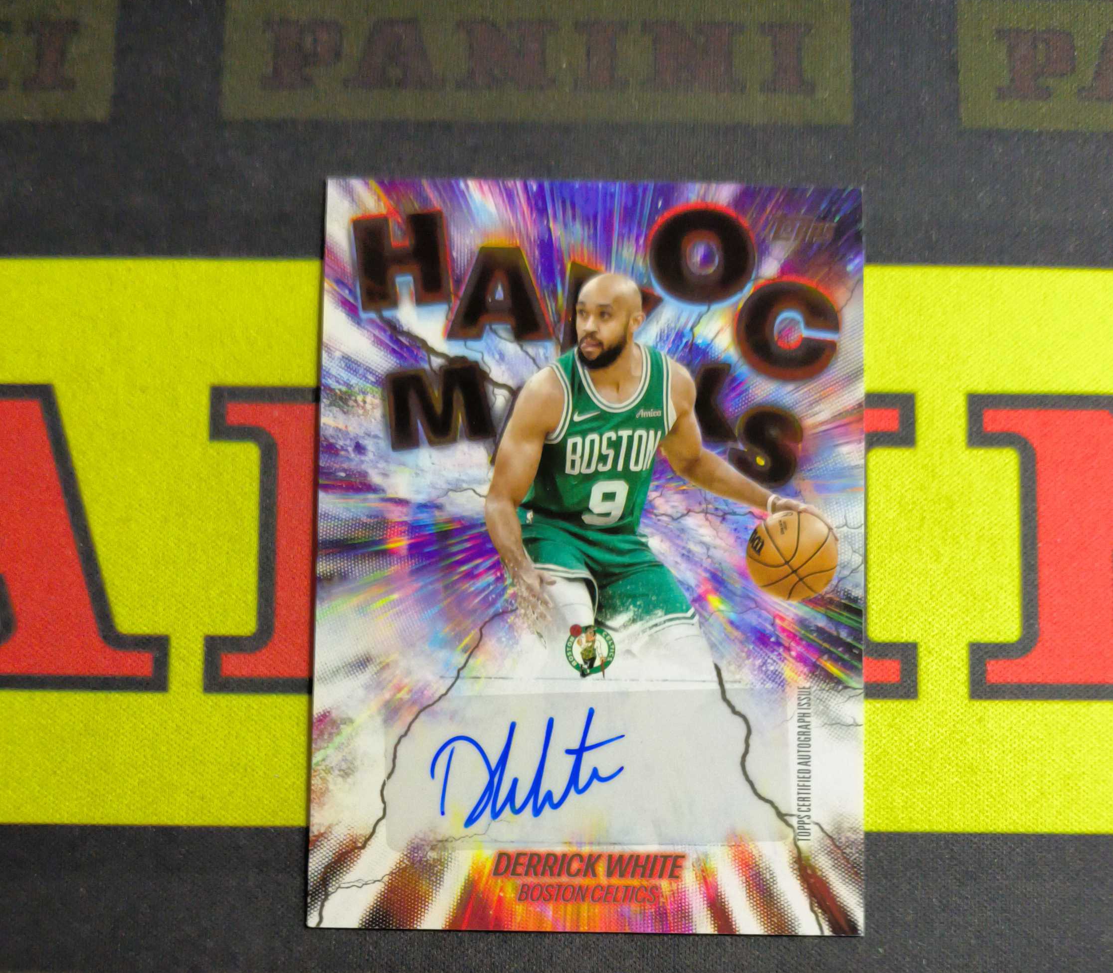 2025 Topps Topps Derrick White 波士顿凯尔特人 小白 德里克 怀特 签字 贴签(石七)