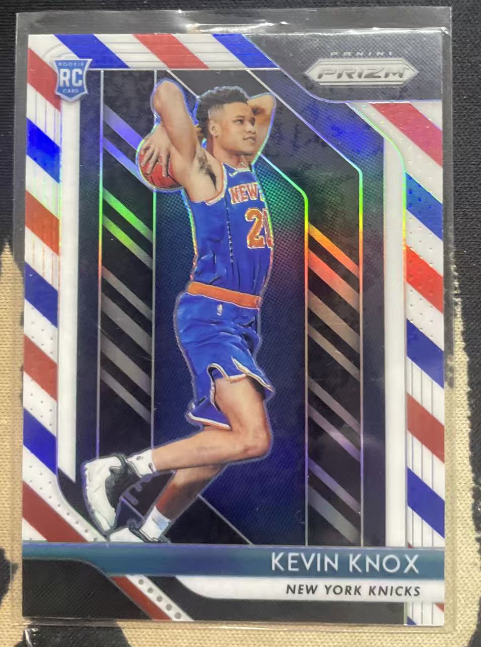 2018-19 Panini Prizm Kevin Knox II 凯文·诺克斯 尼克斯 rc 新秀年 三色折 折射 凑套 值得收藏 (猴子卡社)