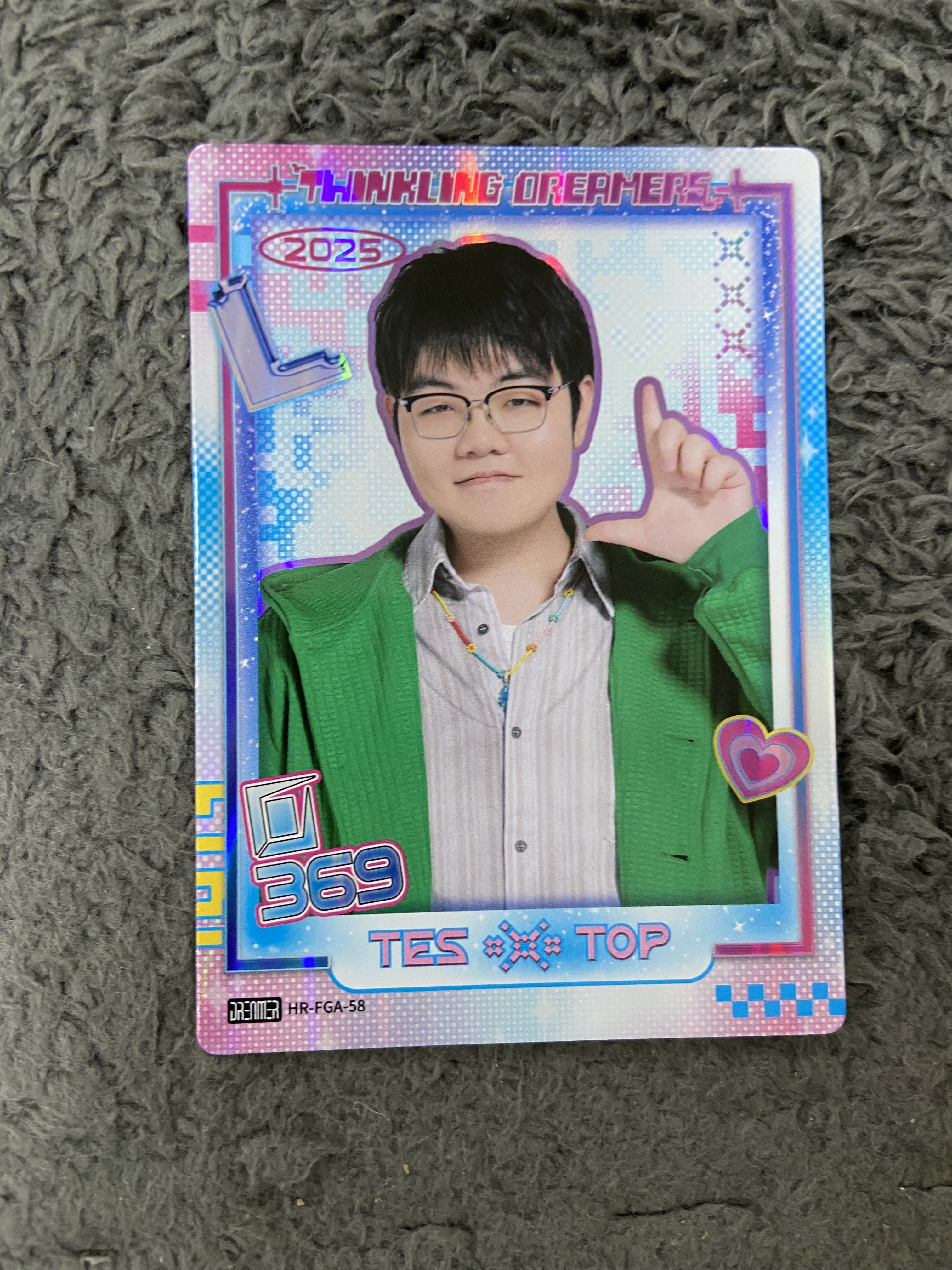 2025 Buffun LPL 369 人生四格 印签 TES 不凡玩品 星火逐梦 英雄联盟 佛总