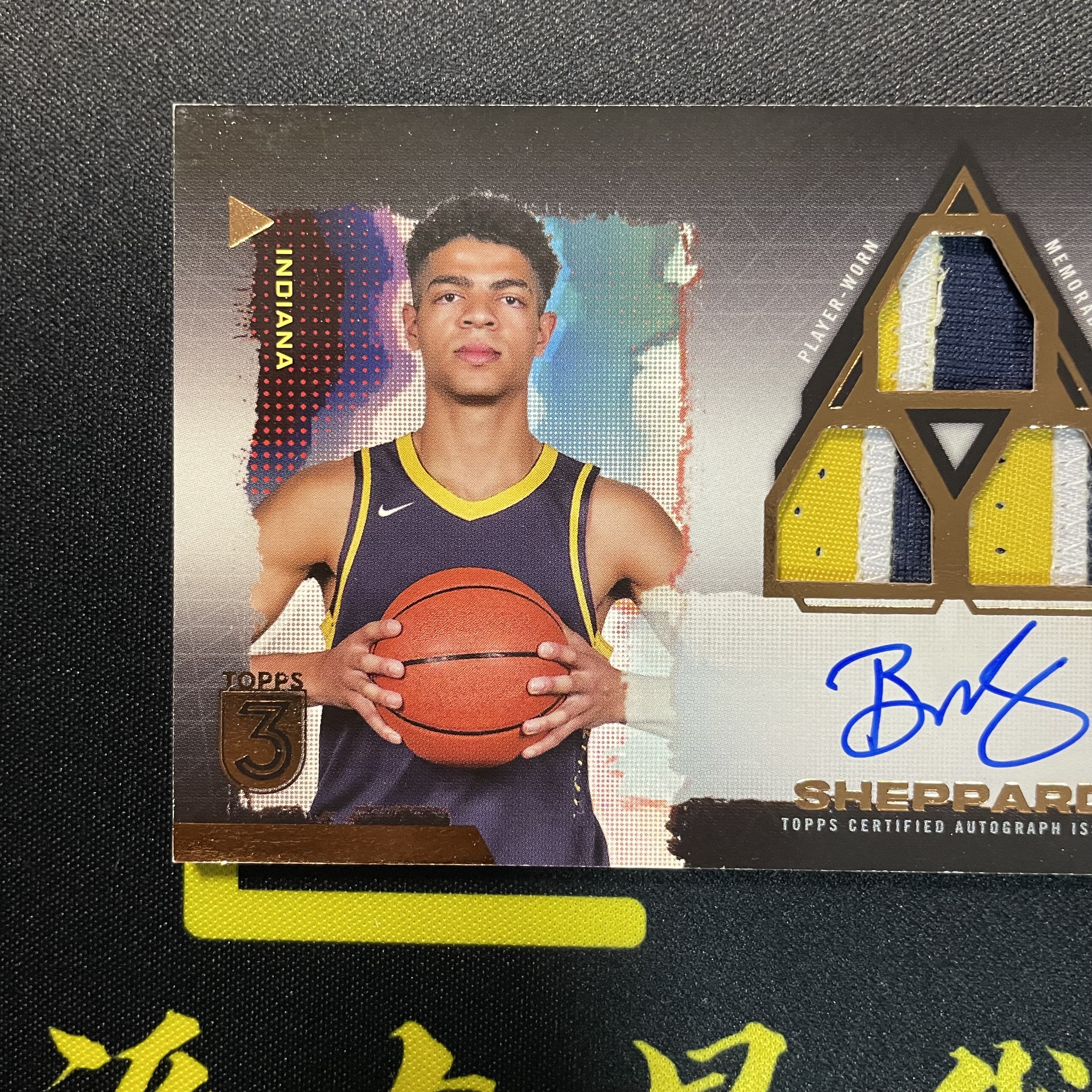 【派大星球星卡代拍】2024 TOPPS 3 本 谢泼德 新秀 RPA 签字 卡签 11/25编 三色patch 三窗 物料 BEN SHEPPARD#1113#北瞑