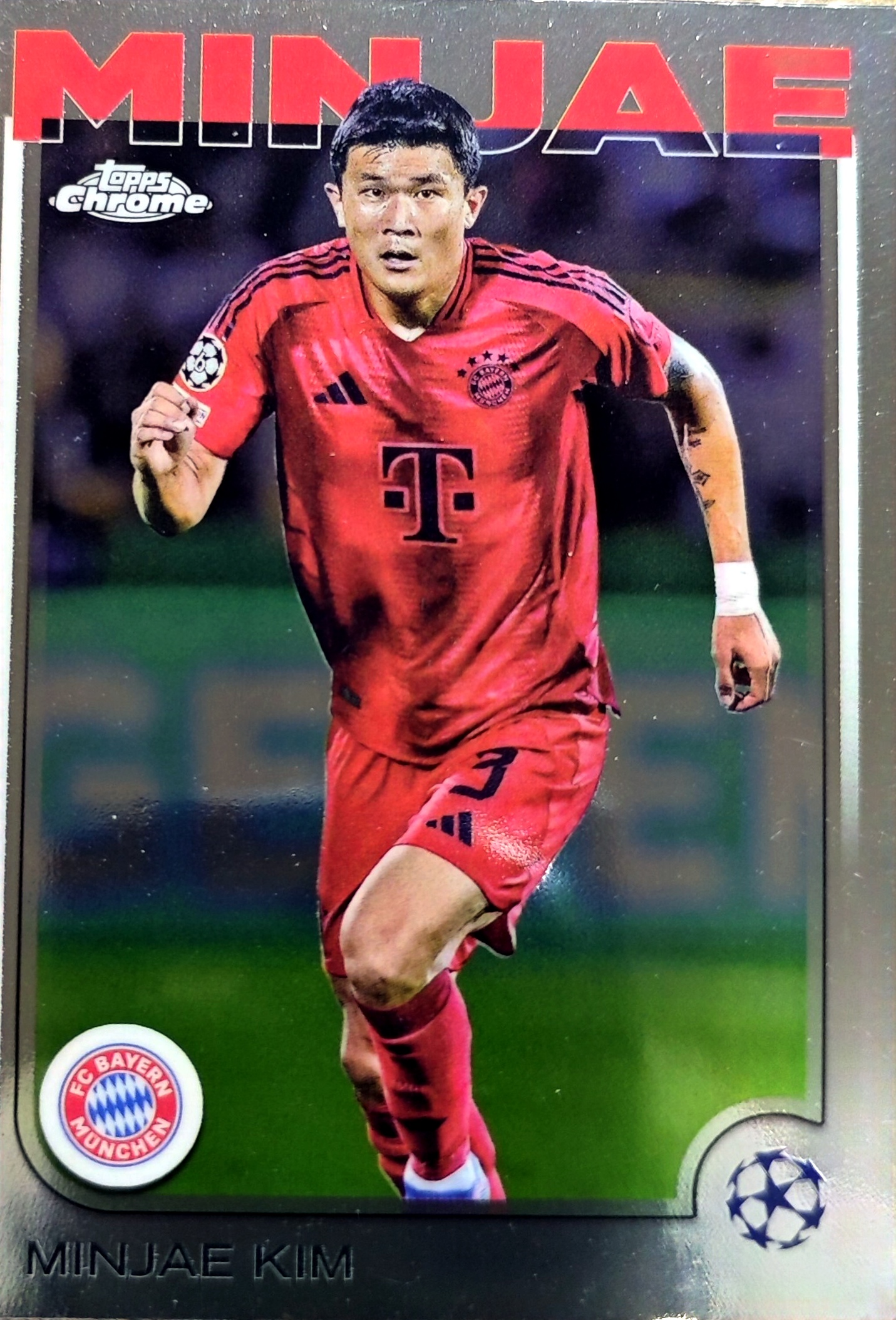 2023-24 Topps Chrome Minjae Kim 拜仁慕尼黑 Minjae Kim 金玟哉