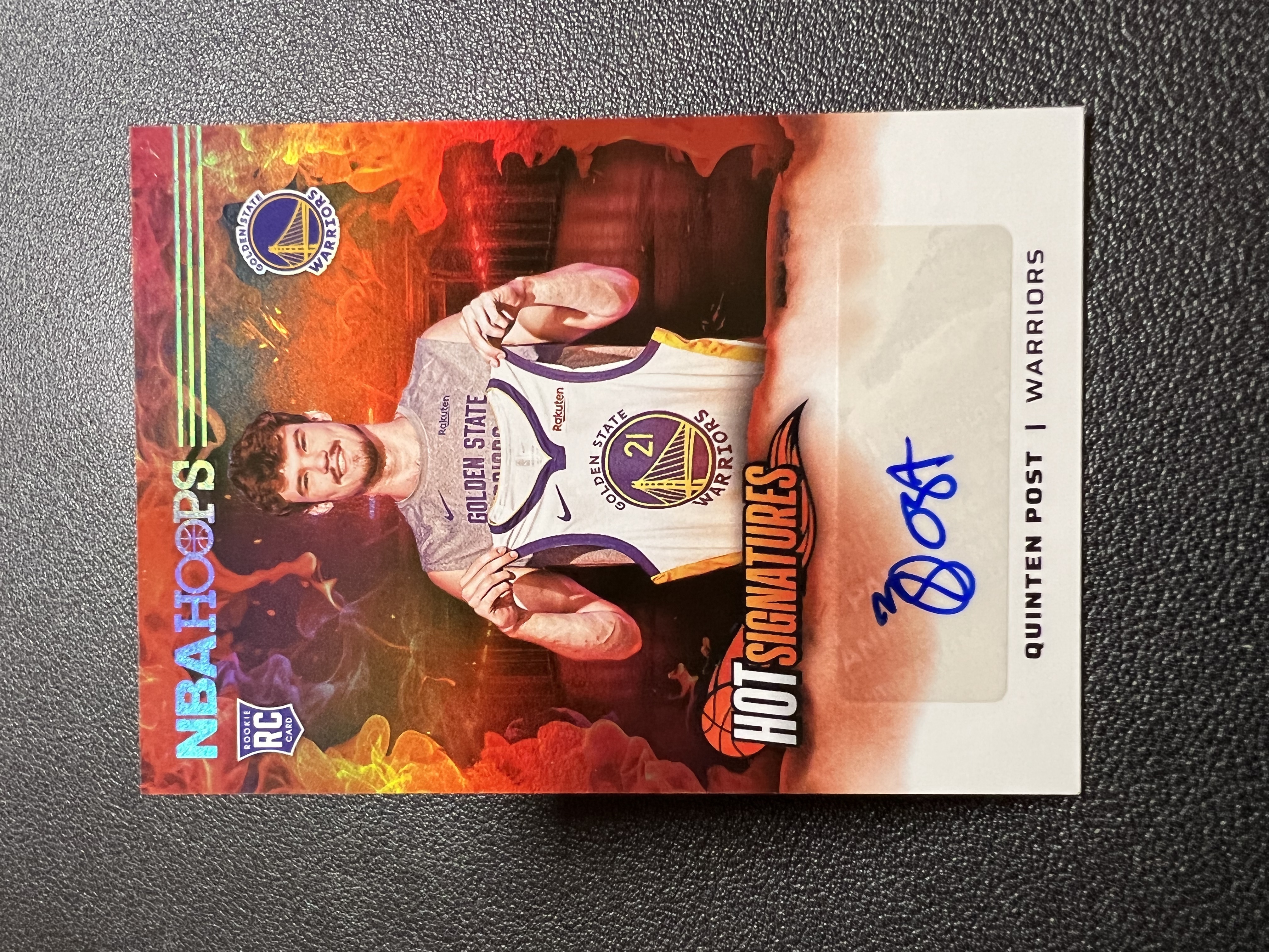 2024-25 Panini NBA Hoops Quinten Post RC 【星佑代卖】勇士 新秀 昆腾 波斯特 签字 HOT签 收藏必备 机