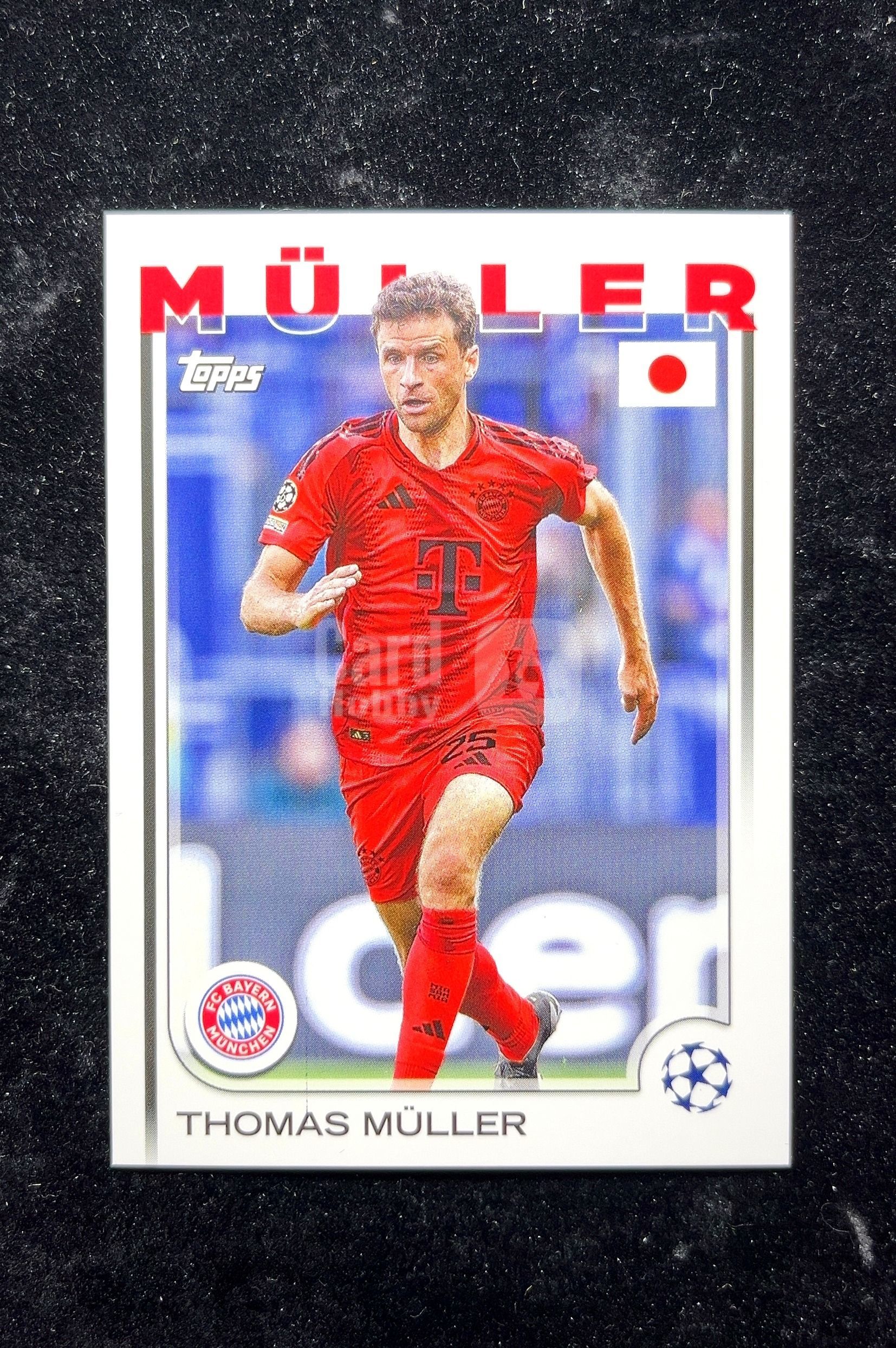 【小白1%代卖】2025 Topps Thomas Müller 托马斯·穆勒 卡品如图 高价值 #99 FC Bayern München 拜仁慕尼黑 0629