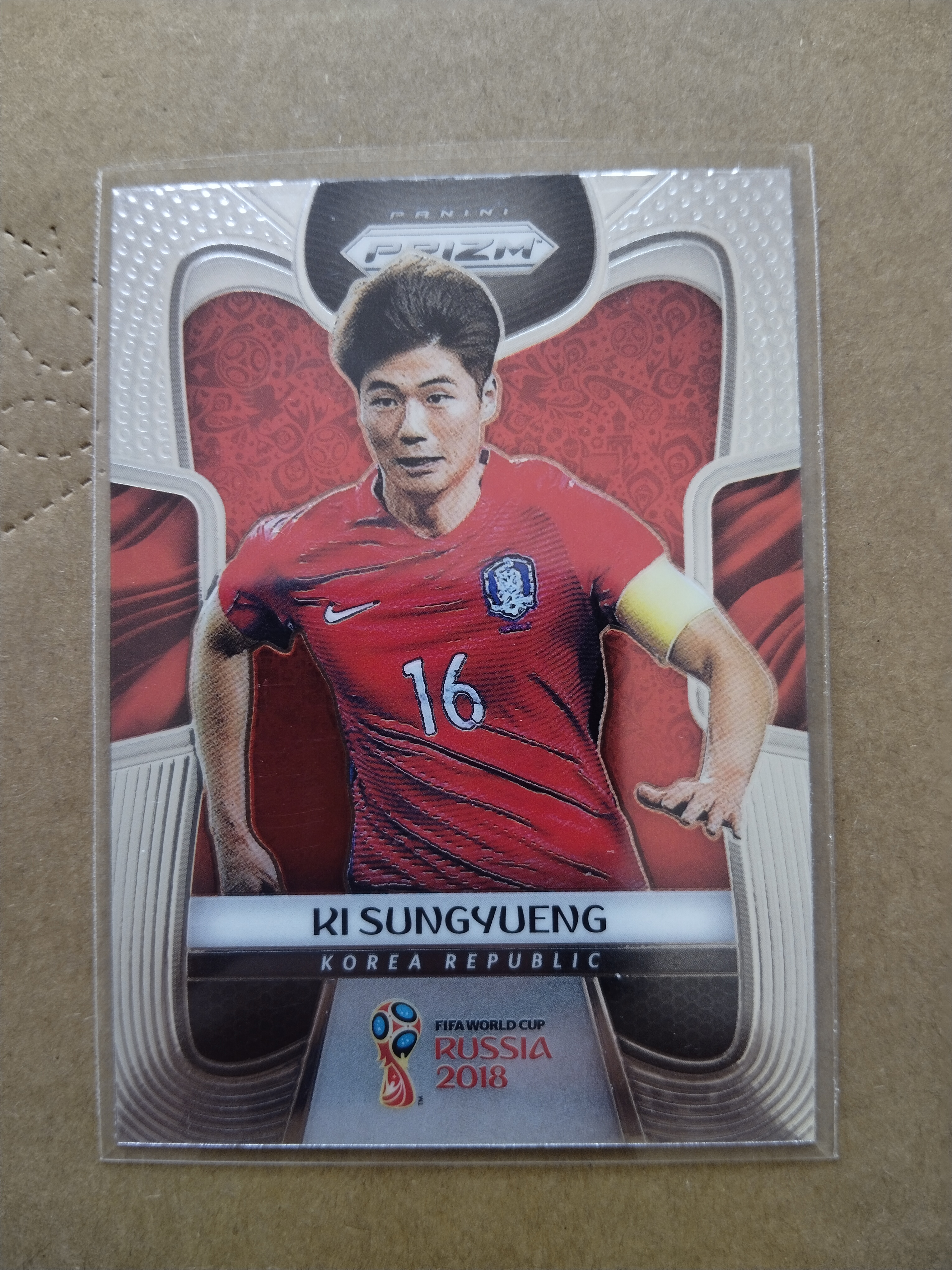 (竞拍前先阅读描述)PANINI帕尼尼 2018俄罗斯世界杯PRIZM 普卡base 韩国 第1张凑套必备 品相如图