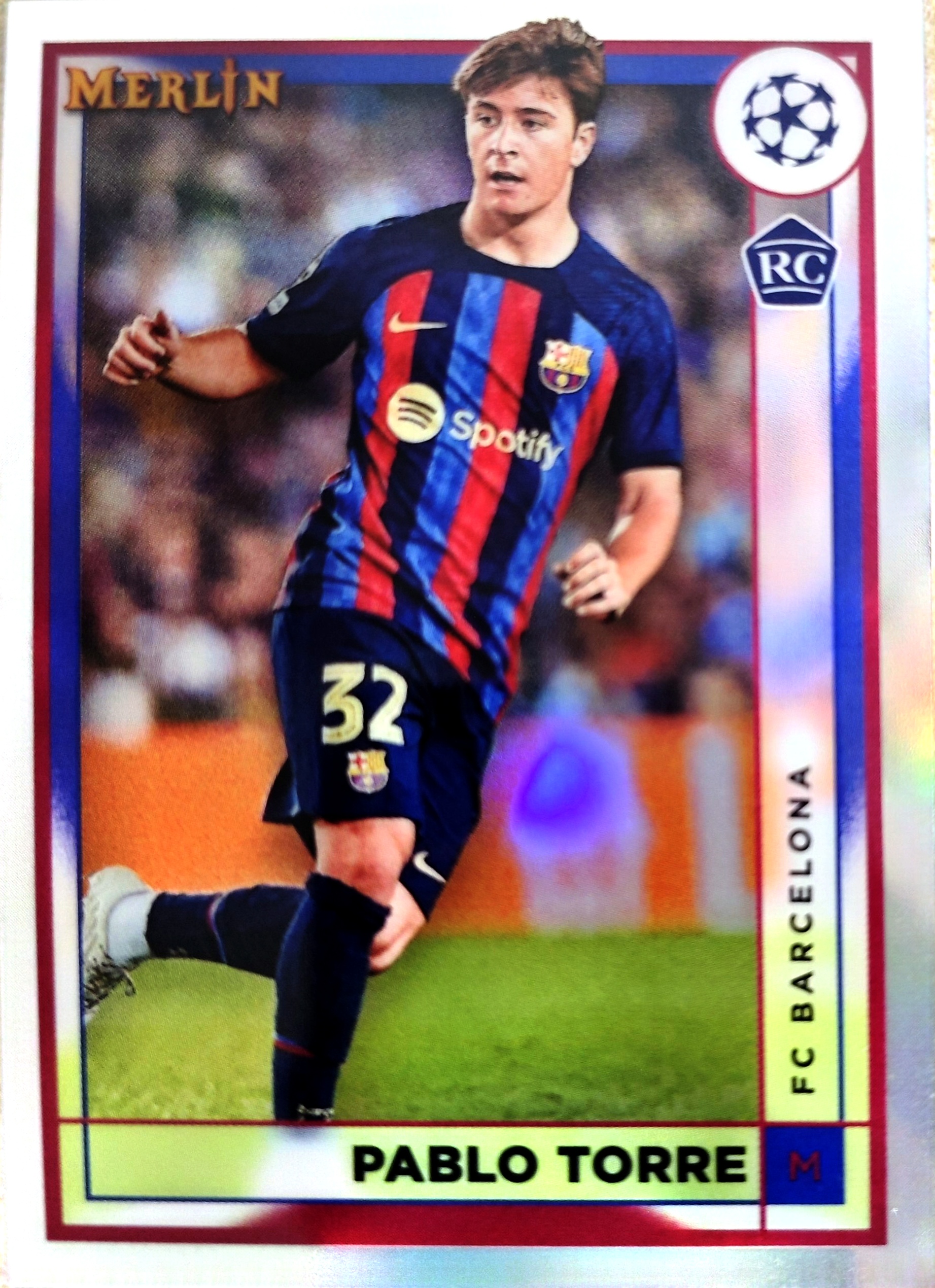 2023-24 Topps Merlin Pablo Torre 巴勃罗 托雷 巴塞罗那 梅林